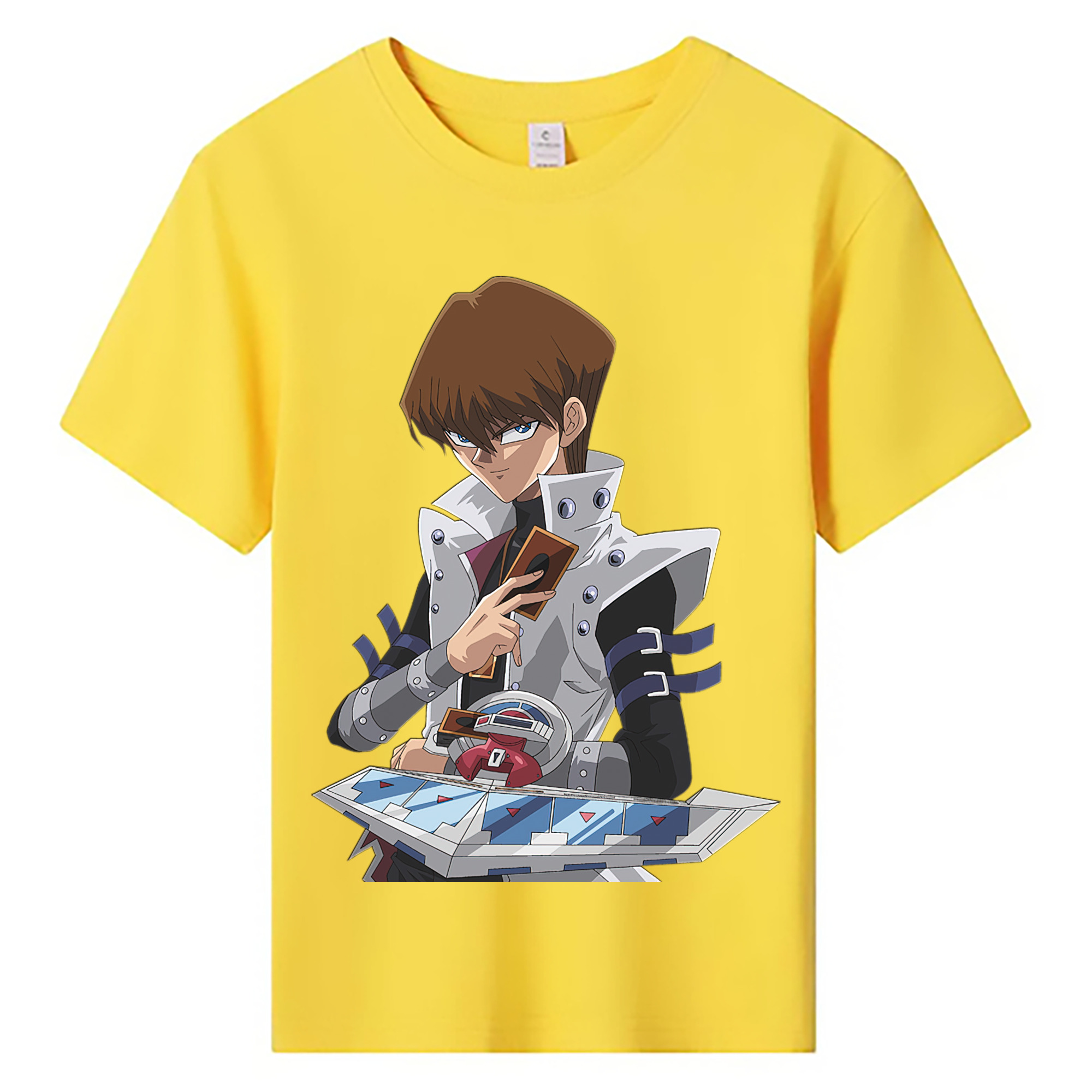 （画像用） 遊☆戯☆王 Yu-Gi-Oh! 綿100％キッズTシャツ（フロントプリント）