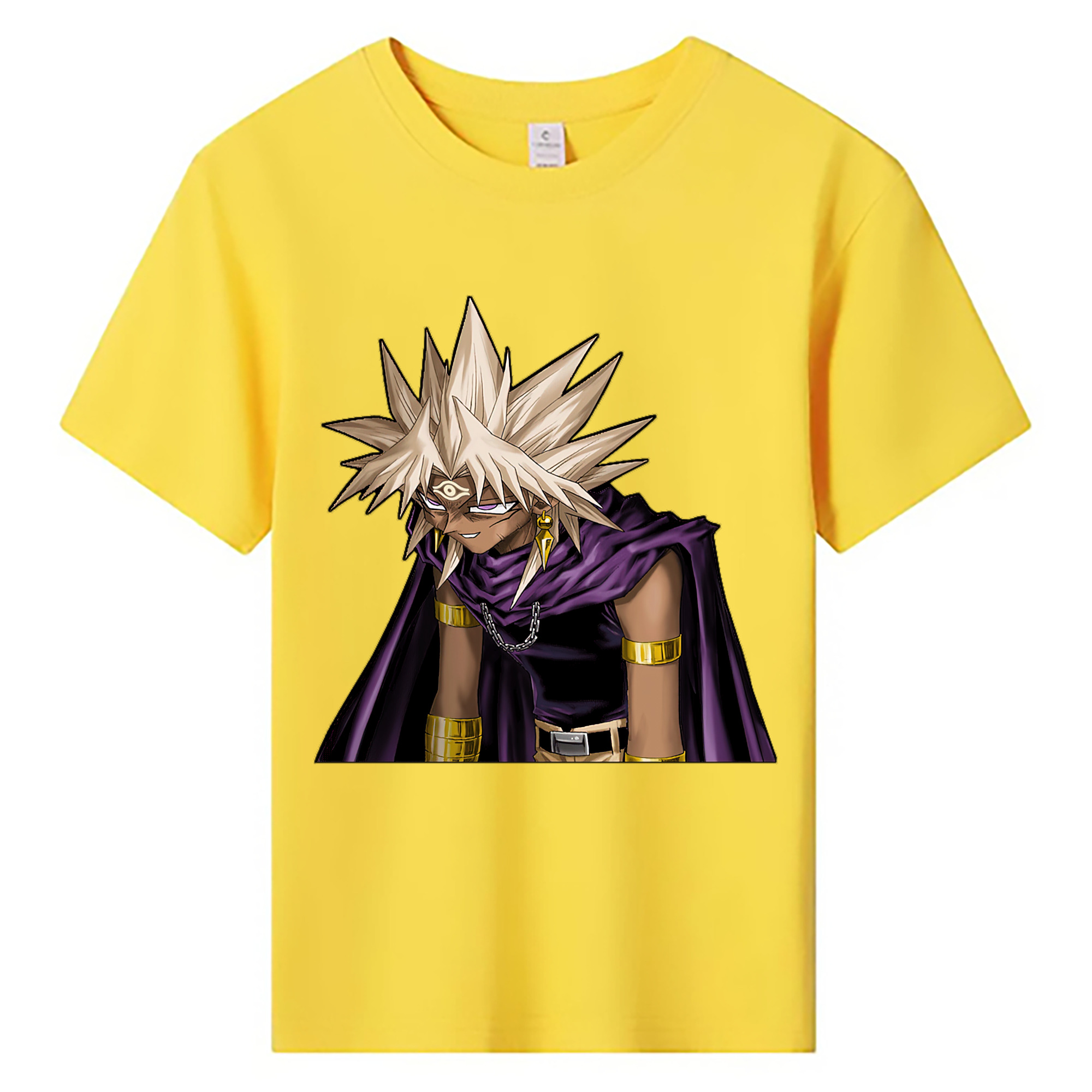 （画像用） 遊☆戯☆王 Yu-Gi-Oh! 綿100％キッズTシャツ（フロントプリント）