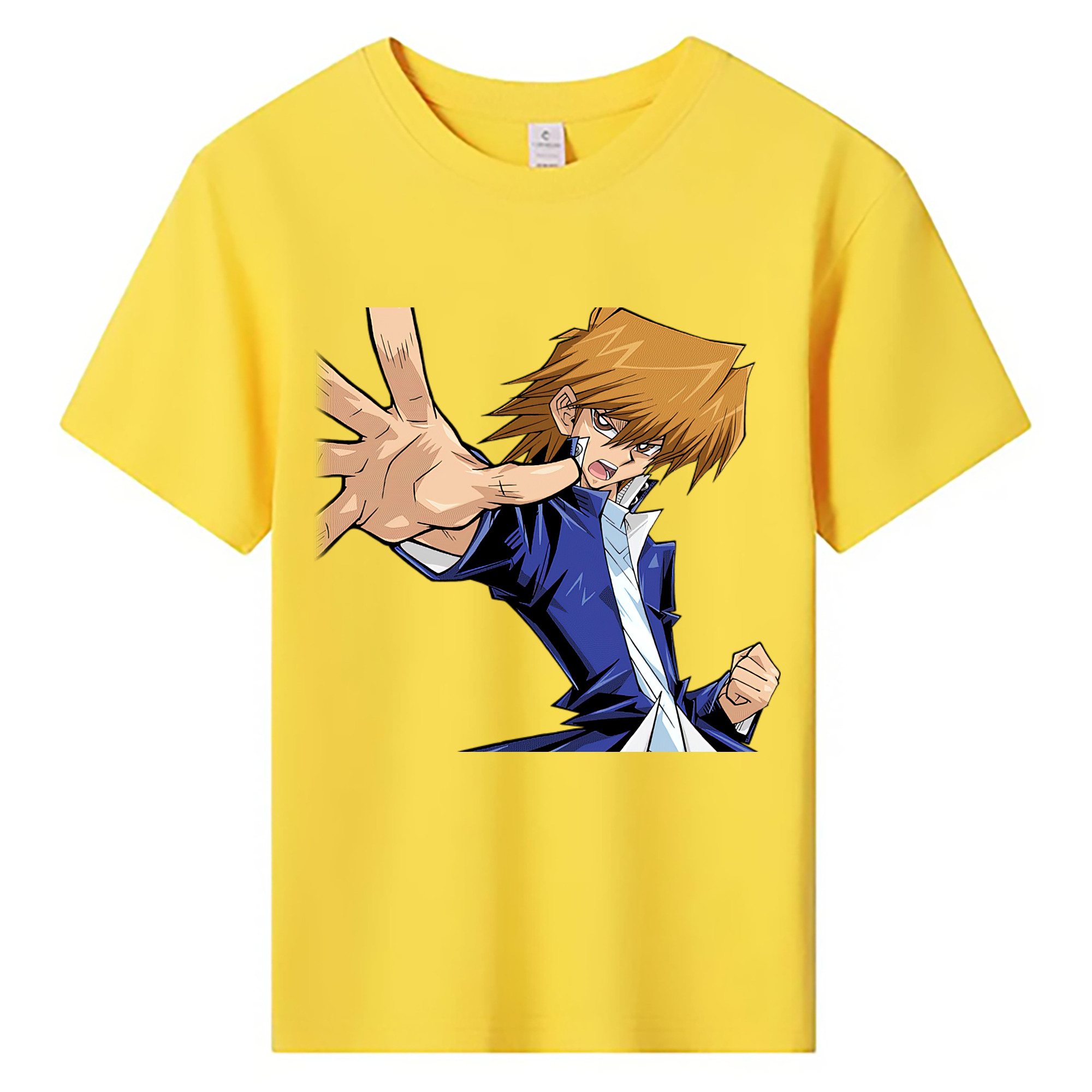（画像用） 遊☆戯☆王 Yu-Gi-Oh! 綿100％キッズTシャツ（フロントプリント）