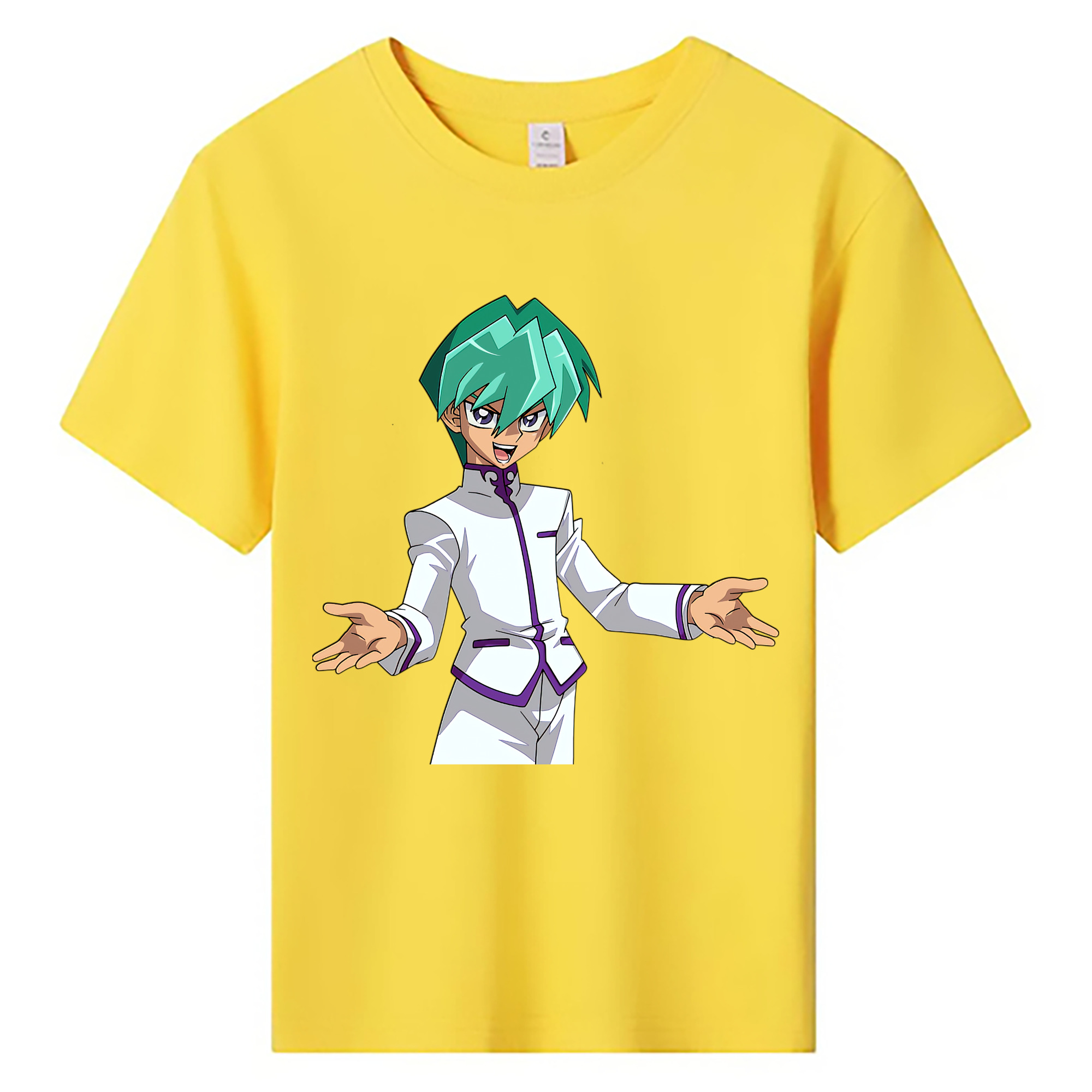 （画像用） 遊☆戯☆王 Yu-Gi-Oh! 綿100％キッズTシャツ（フロントプリント）