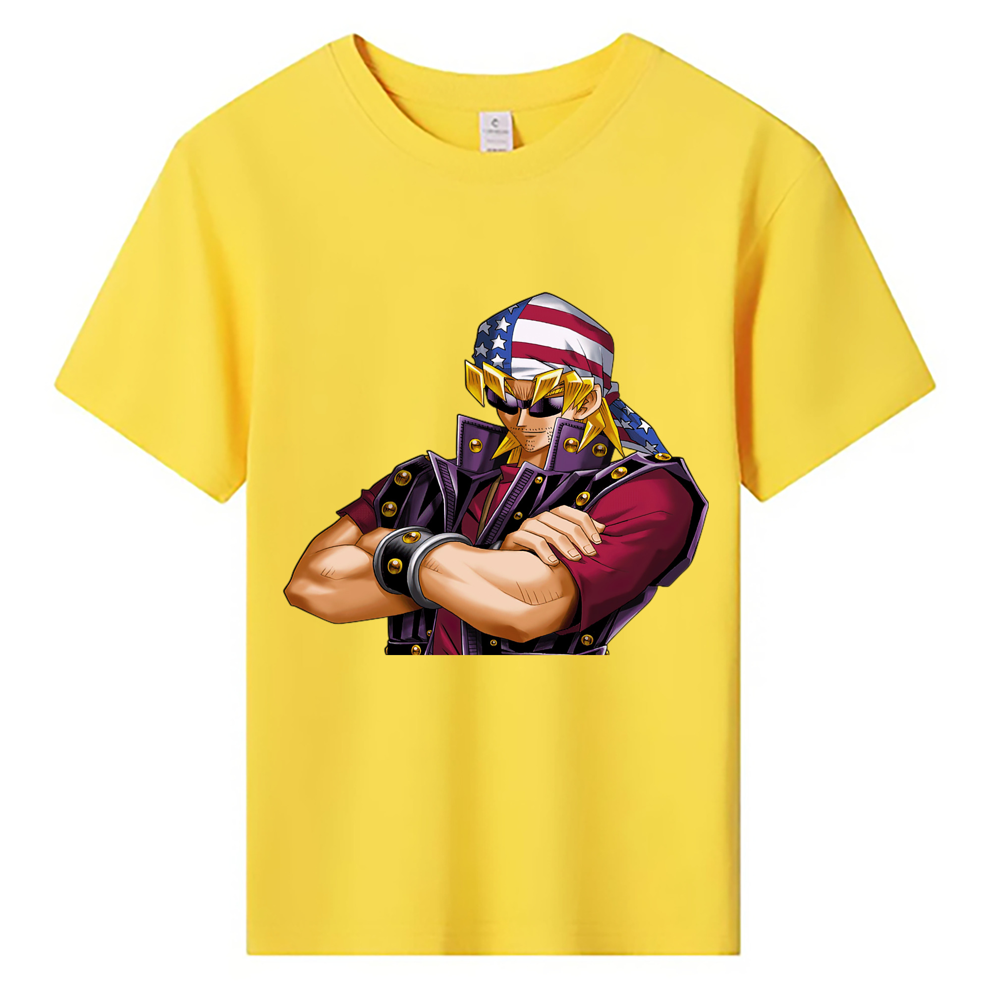 （画像用） 遊☆戯☆王 Yu-Gi-Oh! 綿100％キッズTシャツ（フロントプリント）