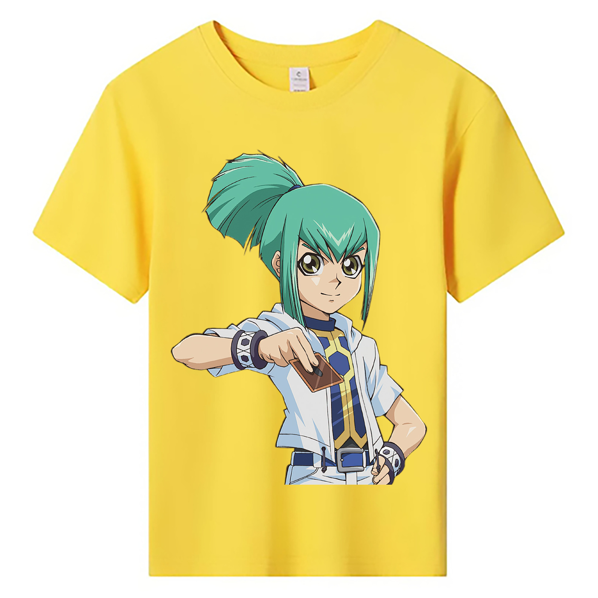 （画像用） 遊☆戯☆王 Yu-Gi-Oh! 綿100％キッズTシャツ（フロントプリント）