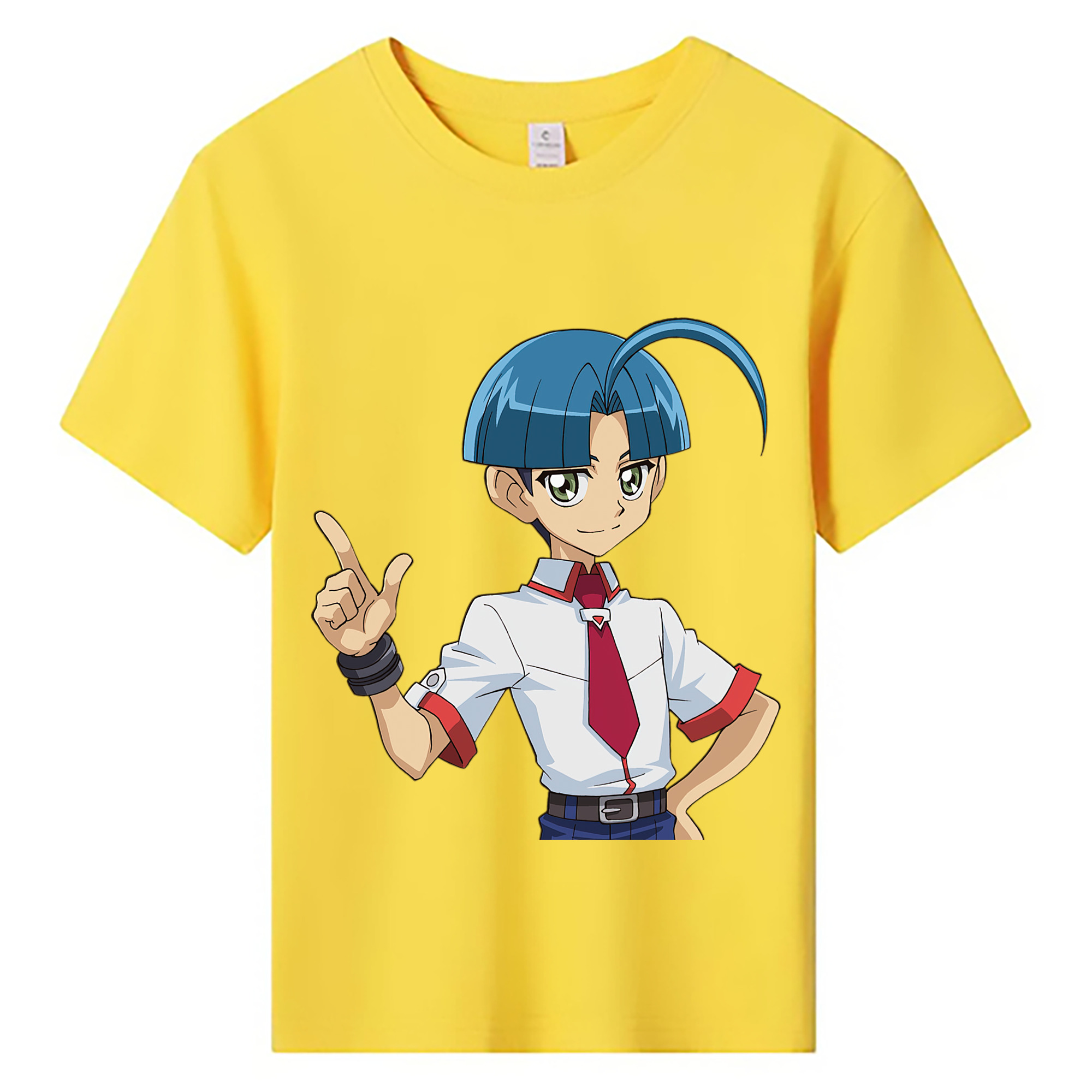 （画像用） 遊☆戯☆王 Yu-Gi-Oh! 綿100％キッズTシャツ（フロントプリント）