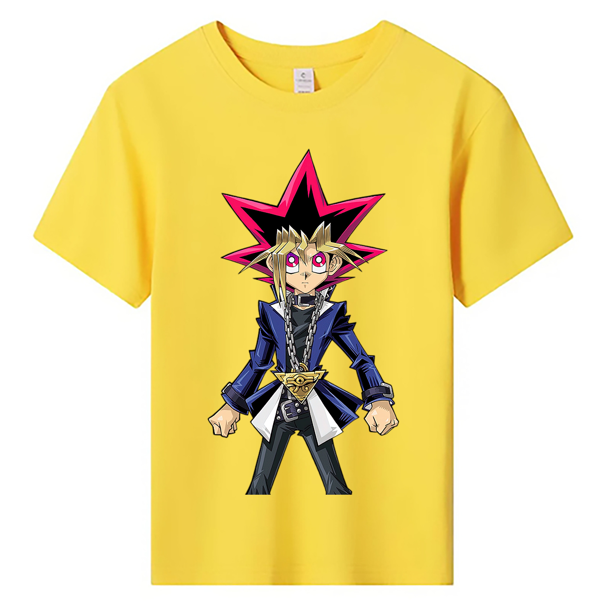 （画像用） 遊☆戯☆王 Yu-Gi-Oh! 綿100％キッズTシャツ（フロントプリント）