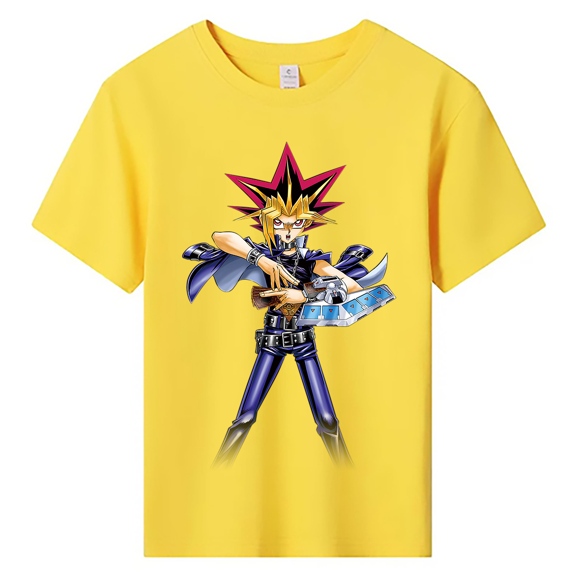（画像用） 遊☆戯☆王 Yu-Gi-Oh! 綿100％キッズTシャツ（フロントプリント）