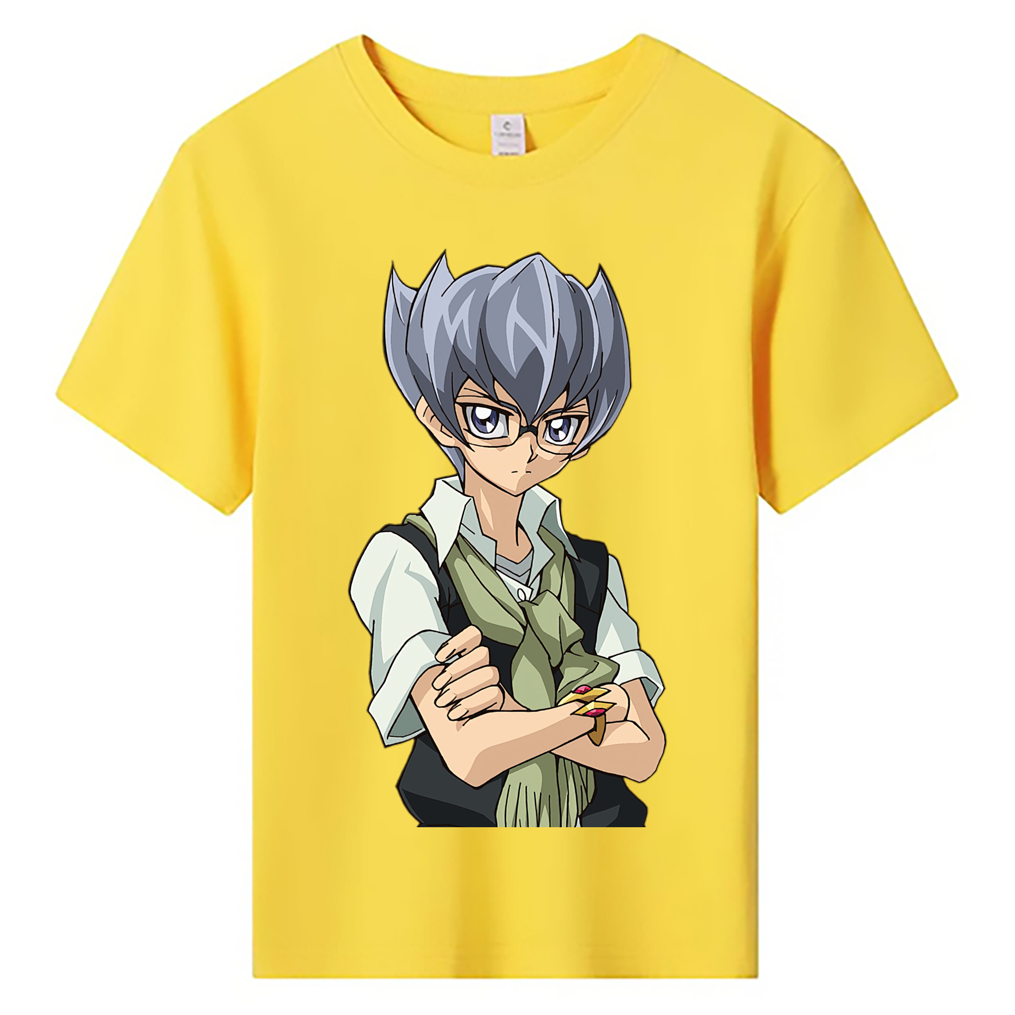 （画像用） 遊☆戯☆王 Yu-Gi-Oh! 綿100％キッズTシャツ（フロントプリント）
