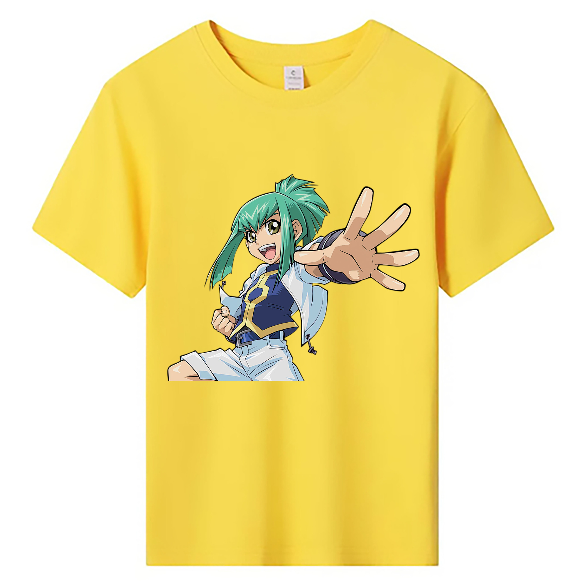 （画像用） 遊☆戯☆王 Yu-Gi-Oh! 綿100％キッズTシャツ（フロントプリント）