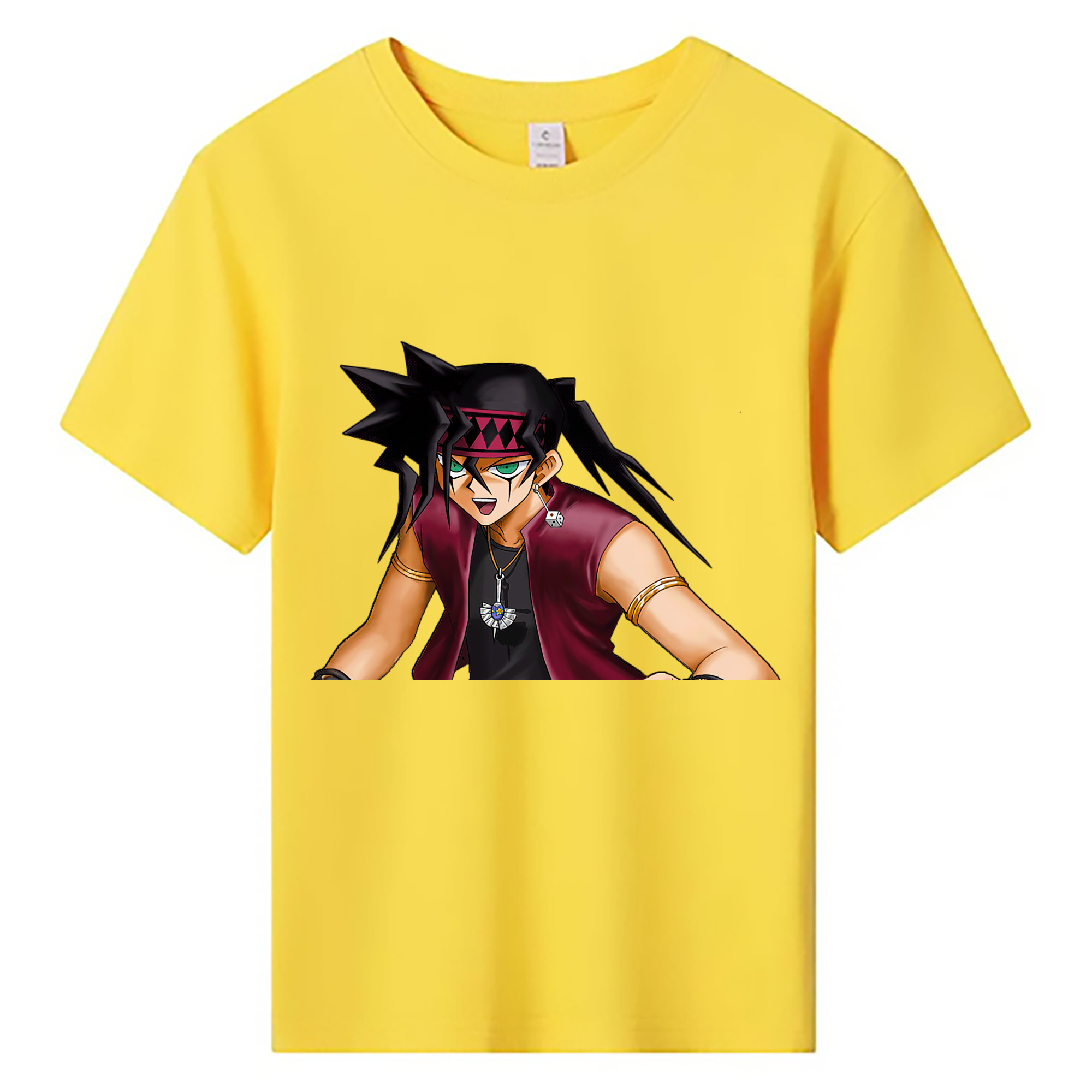 （画像用） 遊☆戯☆王 Yu-Gi-Oh! 綿100％キッズTシャツ（フロントプリント）