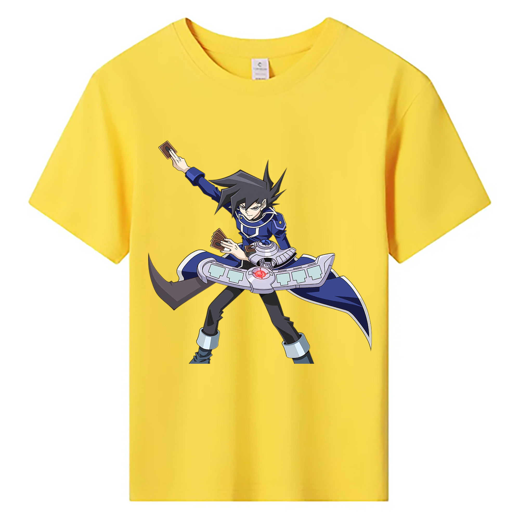（画像用） 遊☆戯☆王 Yu-Gi-Oh! 綿100％キッズTシャツ（フロントプリント）