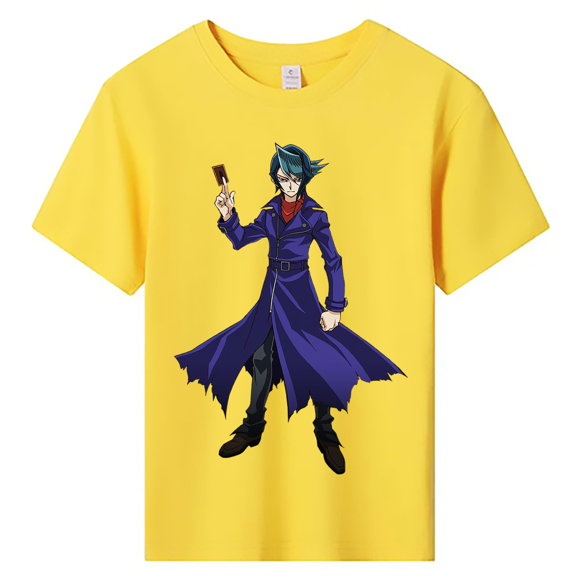 （画像用） 遊☆戯☆王 Yu-Gi-Oh! 綿100％キッズTシャツ（フロントプリント）