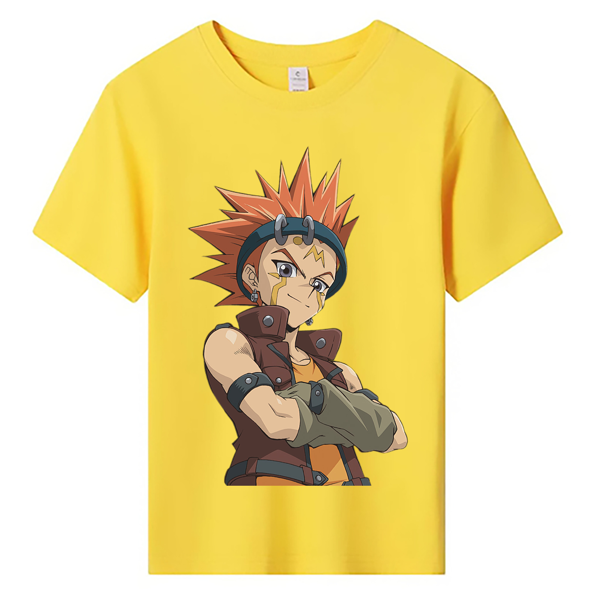 （画像用） 遊☆戯☆王 Yu-Gi-Oh! 綿100％キッズTシャツ（フロントプリント）