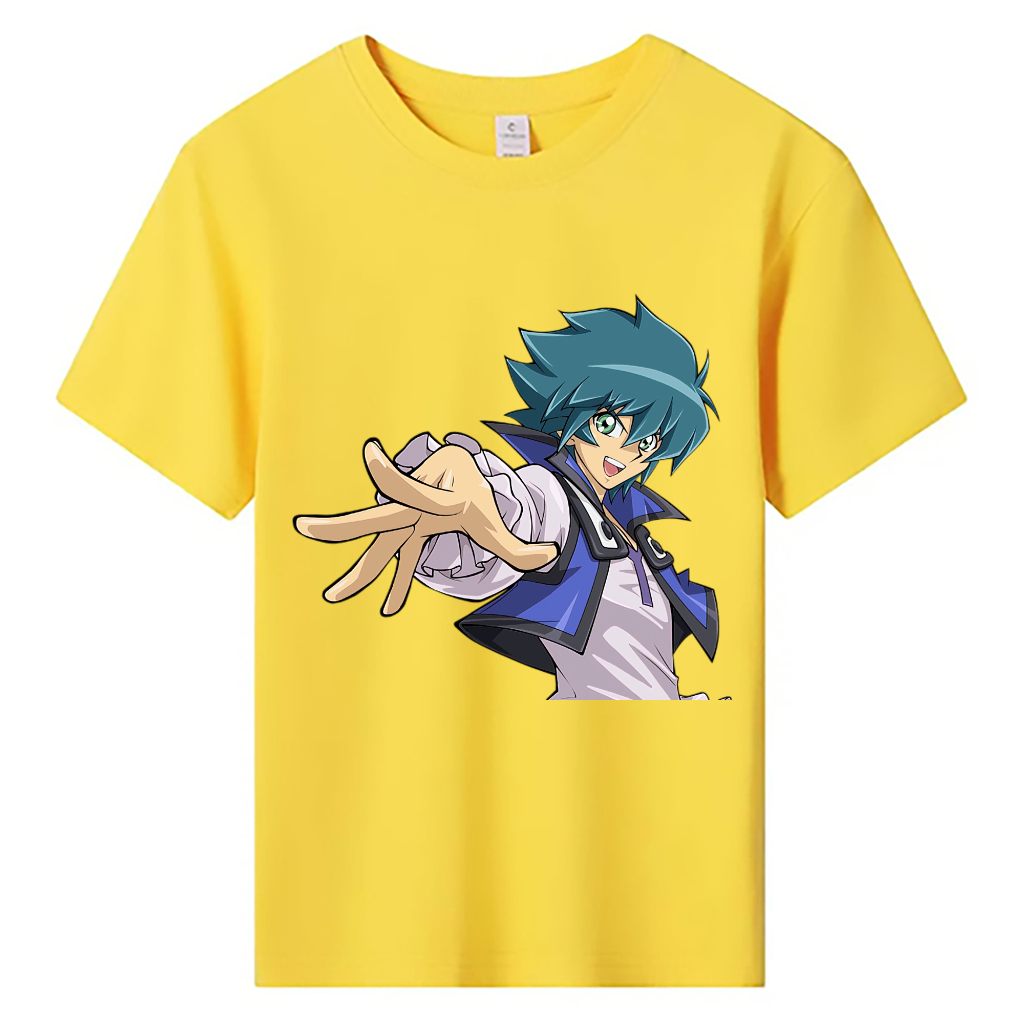 （画像用） 遊☆戯☆王 Yu-Gi-Oh! 綿100％キッズTシャツ（フロントプリント）