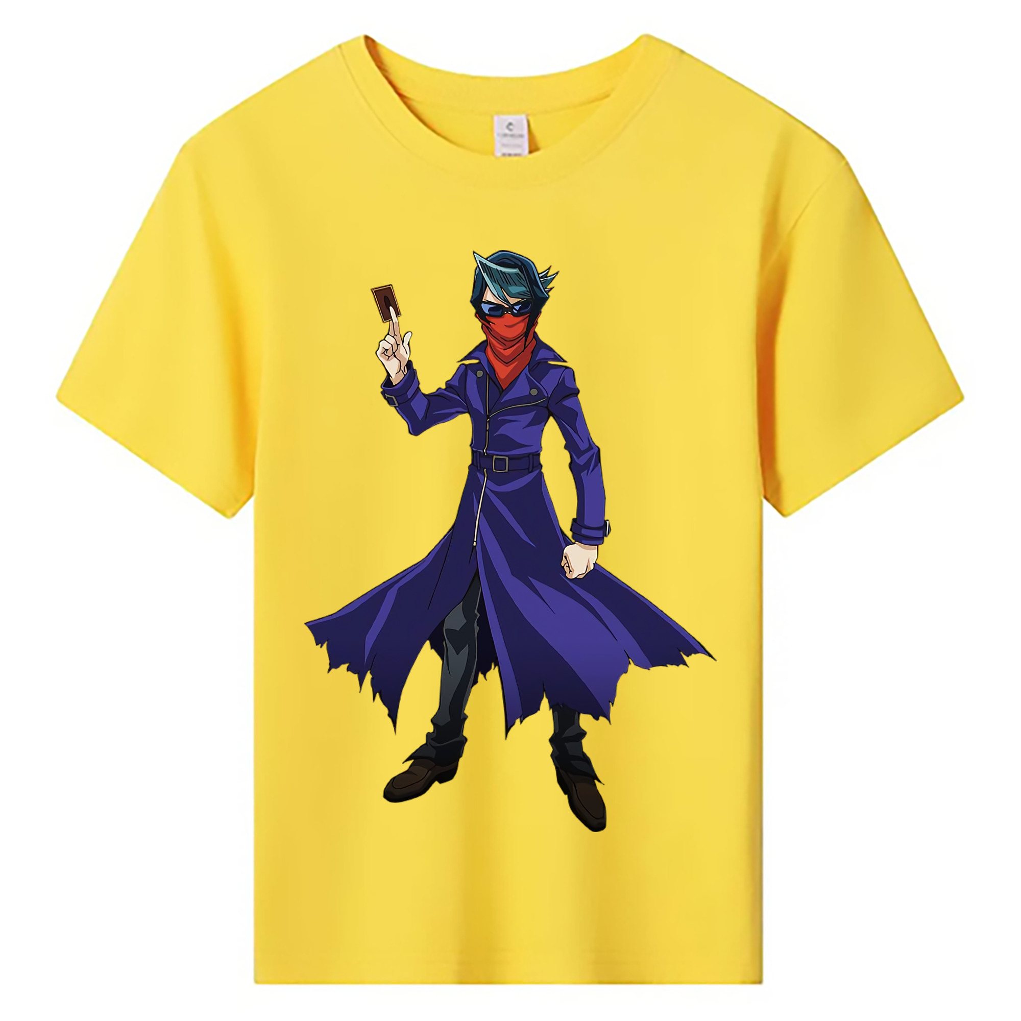 （画像用） 遊☆戯☆王 Yu-Gi-Oh! 綿100％キッズTシャツ（フロントプリント）