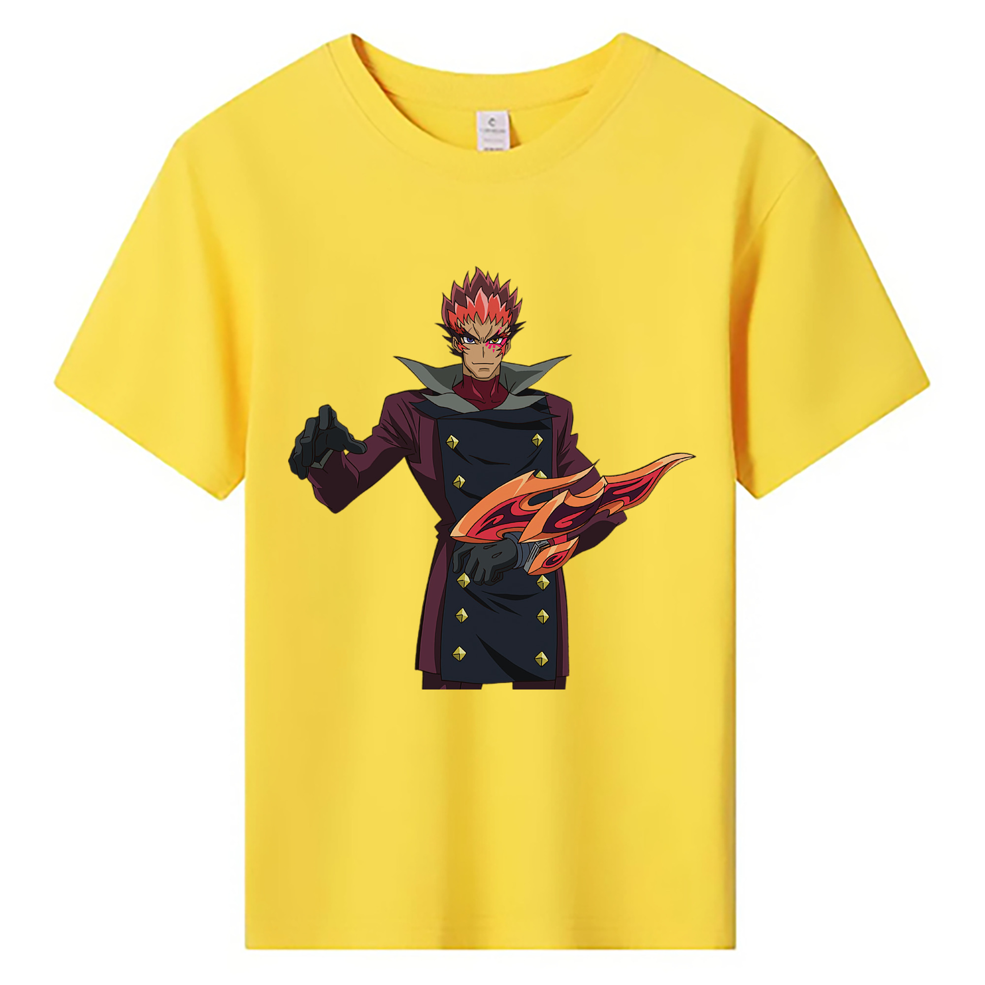 （画像用） 遊☆戯☆王 Yu-Gi-Oh! 綿100％キッズTシャツ（フロントプリント）