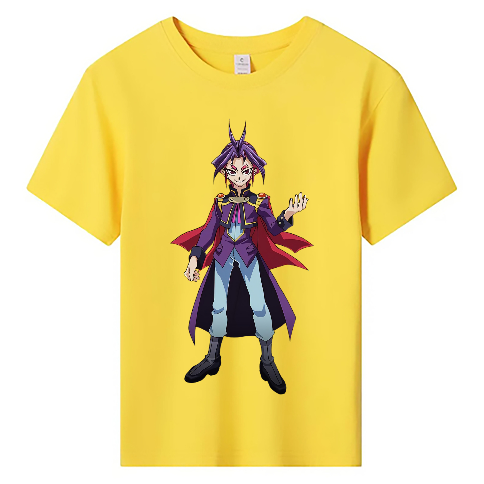 （画像用） 遊☆戯☆王 Yu-Gi-Oh! 綿100％キッズTシャツ（フロントプリント）