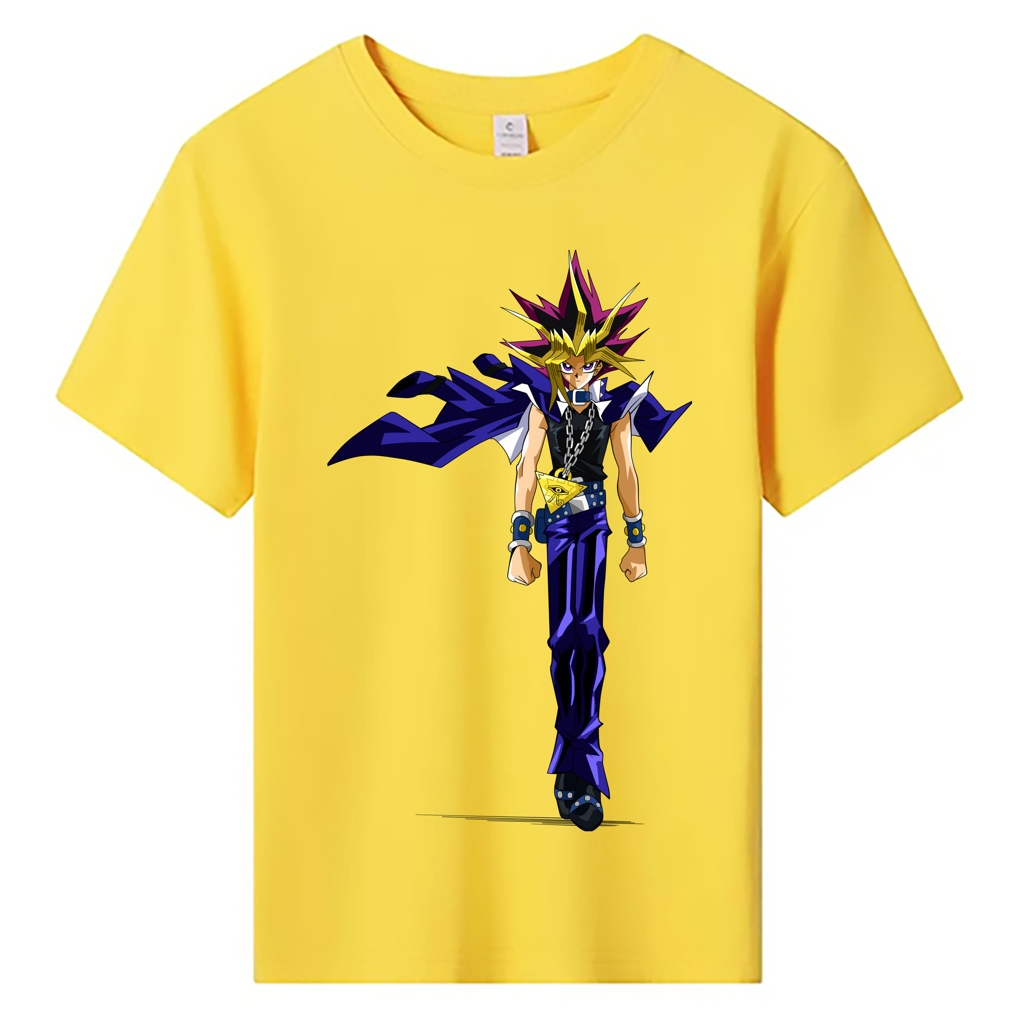 （画像用） 遊☆戯☆王 Yu-Gi-Oh! 綿100％キッズTシャツ（フロントプリント）