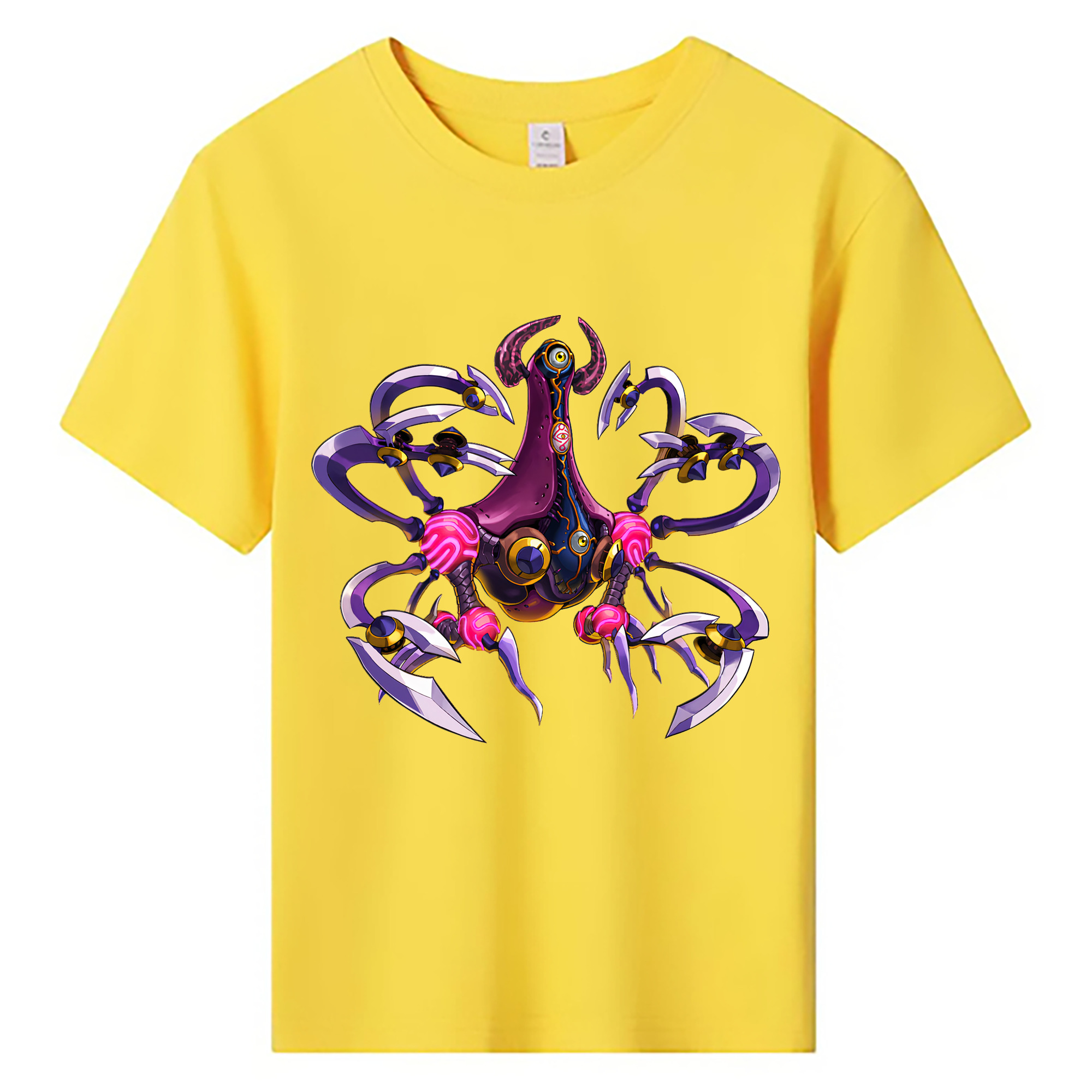 （画像用） 遊☆戯☆王 Yu-Gi-Oh! 綿100％キッズTシャツ（フロントプリント）