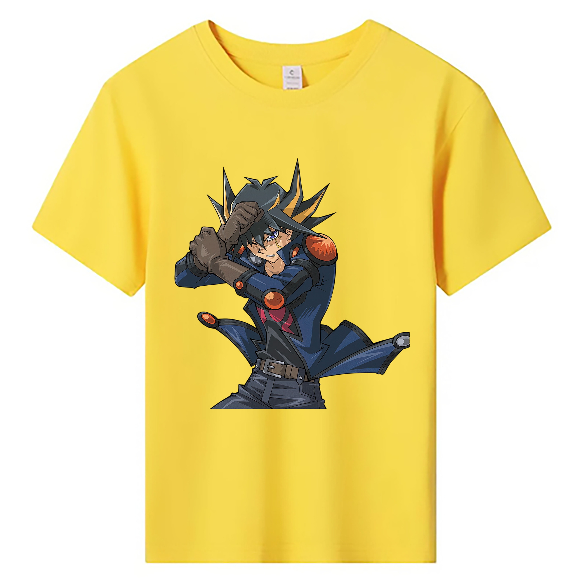 （画像用） 遊☆戯☆王 Yu-Gi-Oh! 綿100％キッズTシャツ（フロントプリント）