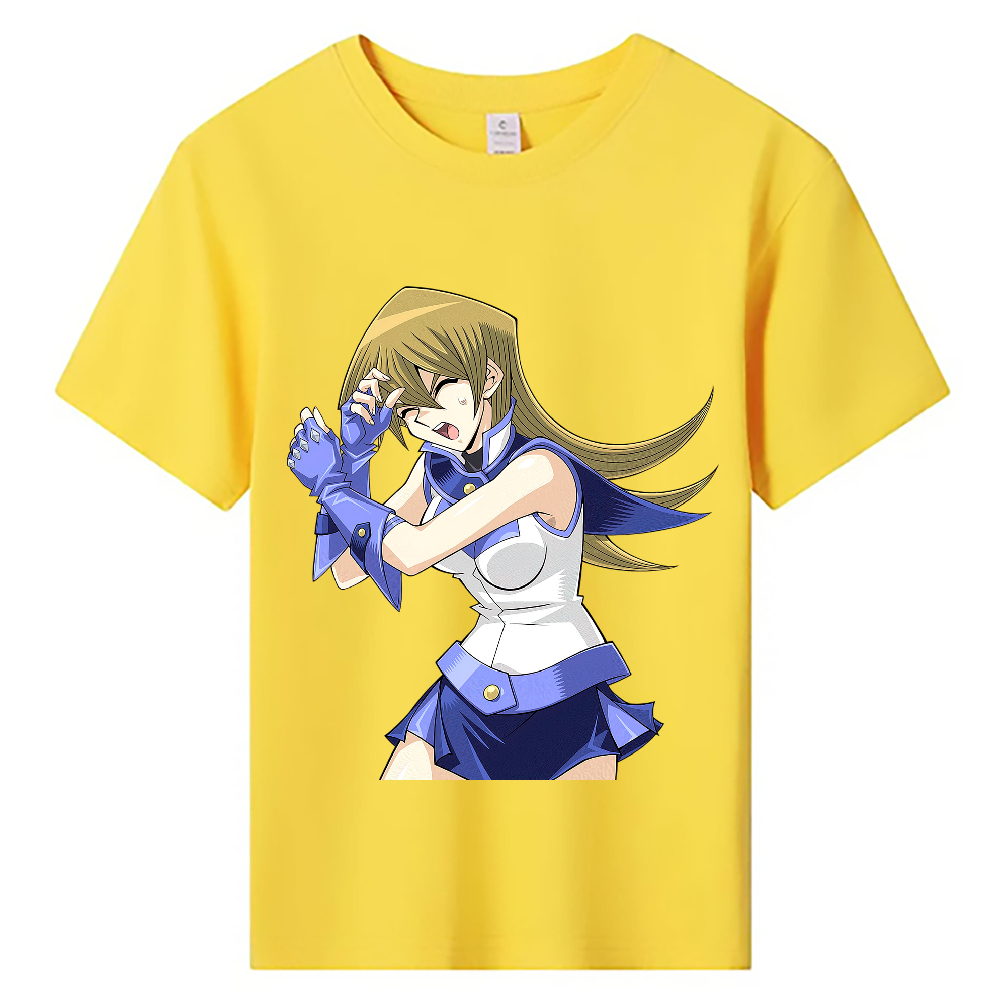 （画像用） 遊☆戯☆王 Yu-Gi-Oh! 綿100％キッズTシャツ（フロントプリント）
