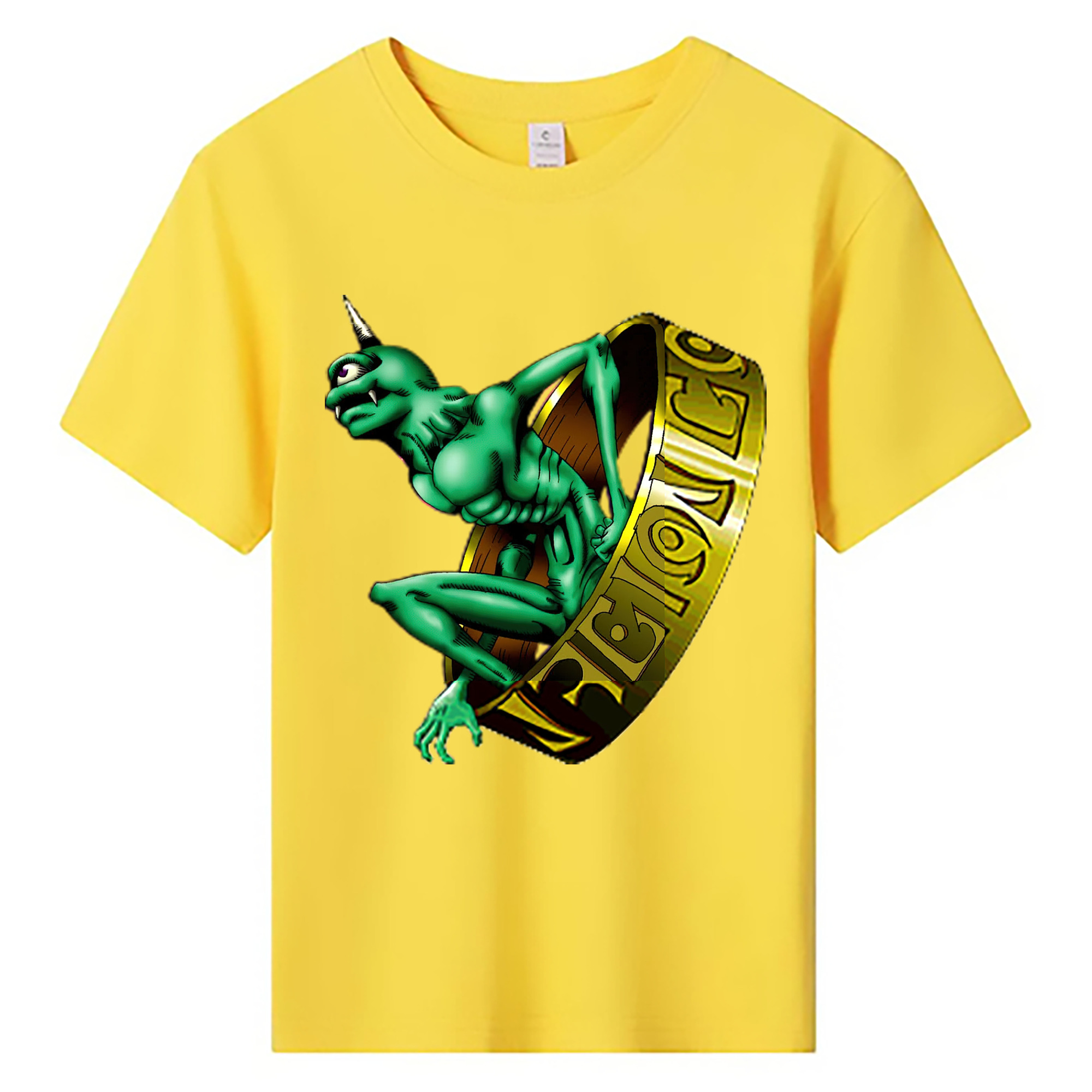 （画像用） 遊☆戯☆王 Yu-Gi-Oh! 綿100％キッズTシャツ（フロントプリント）