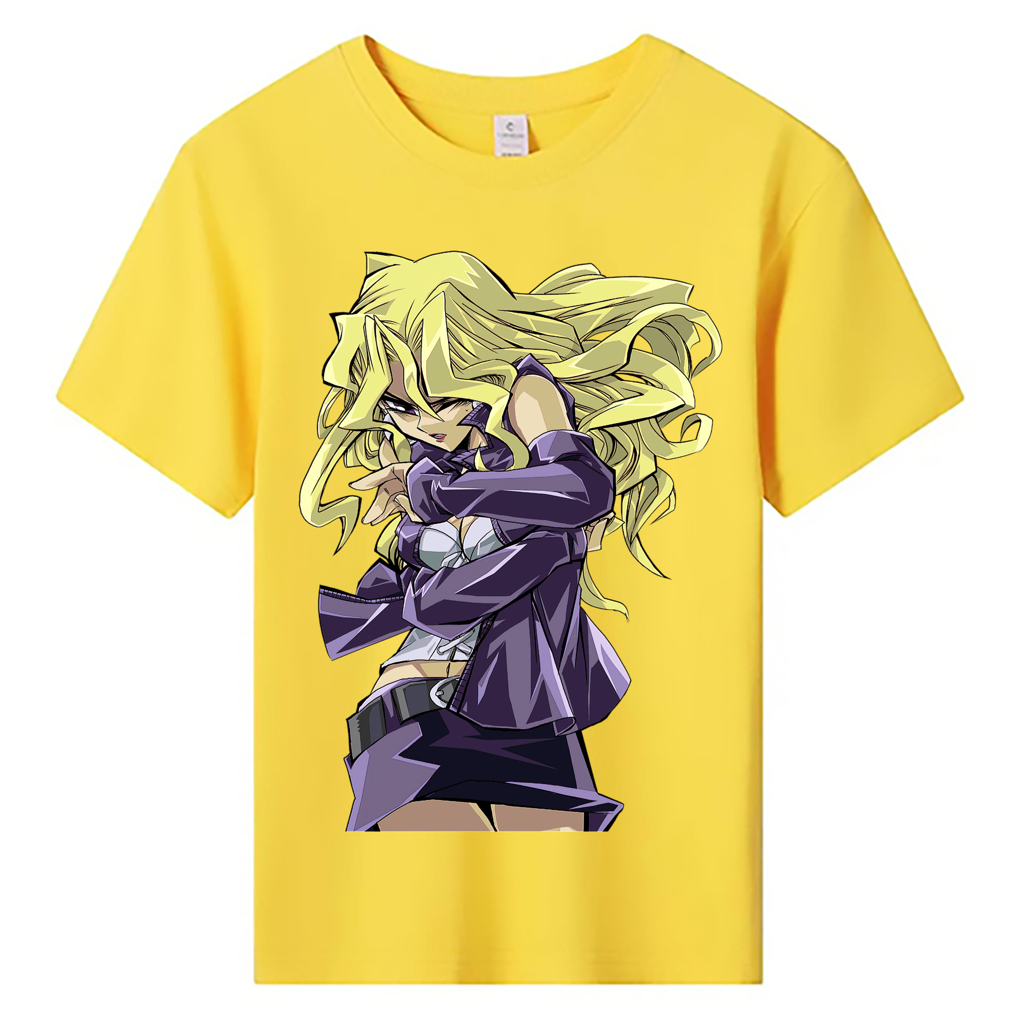 （画像用） 遊☆戯☆王 Yu-Gi-Oh! 綿100％キッズTシャツ（フロントプリント）