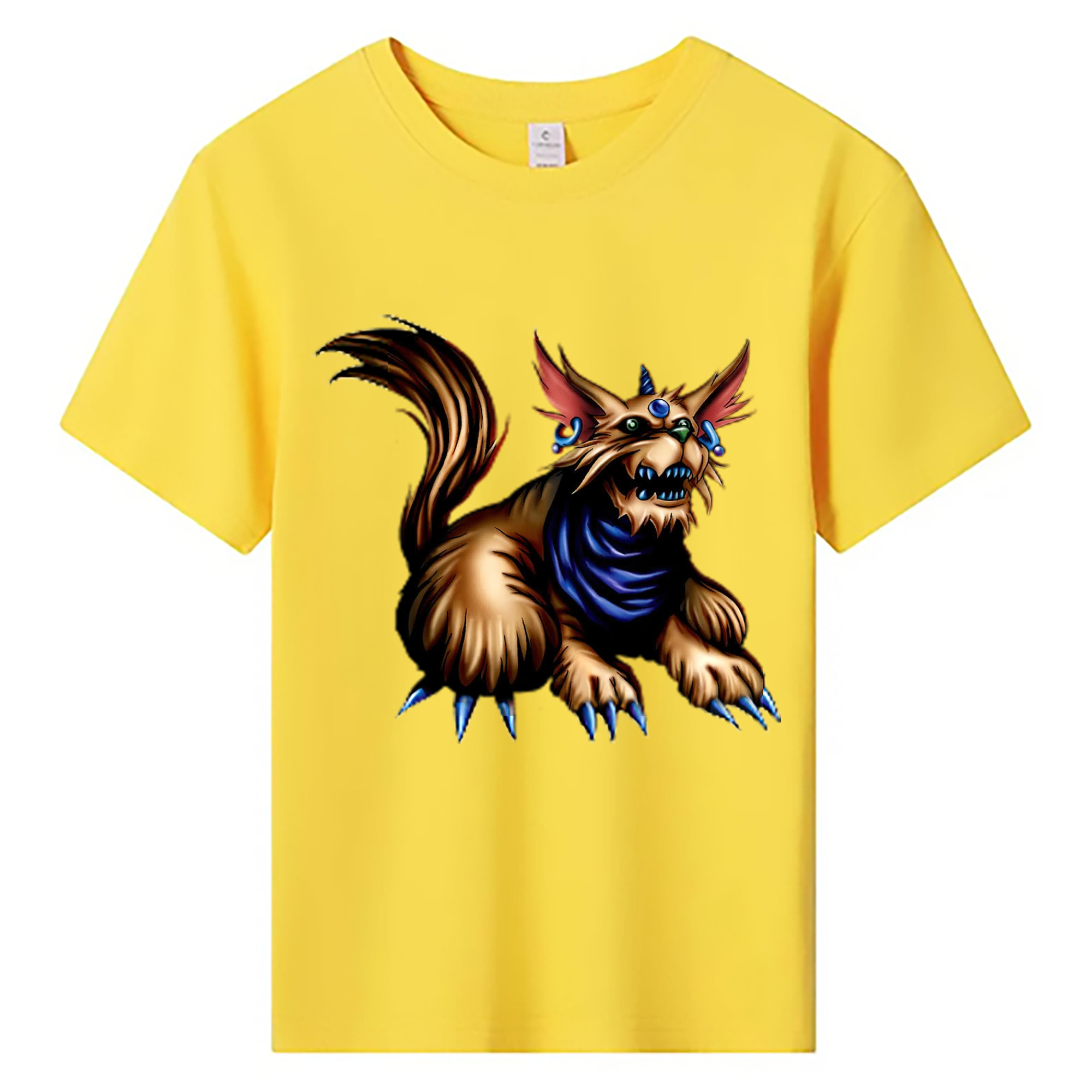（画像用） 遊☆戯☆王 Yu-Gi-Oh! 綿100％キッズTシャツ（フロントプリント）