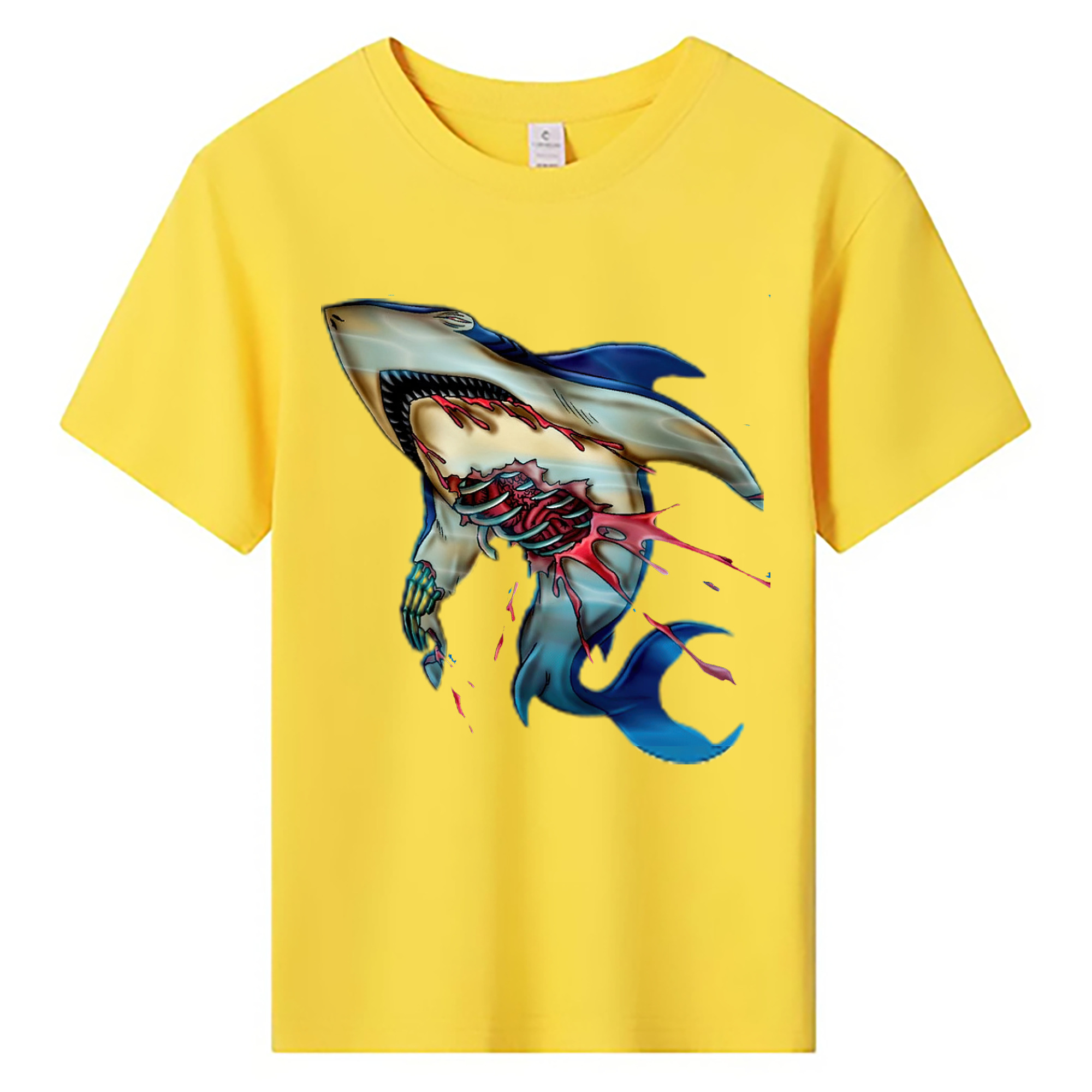 （画像用） 遊☆戯☆王 Yu-Gi-Oh! 綿100％キッズTシャツ（フロントプリント）