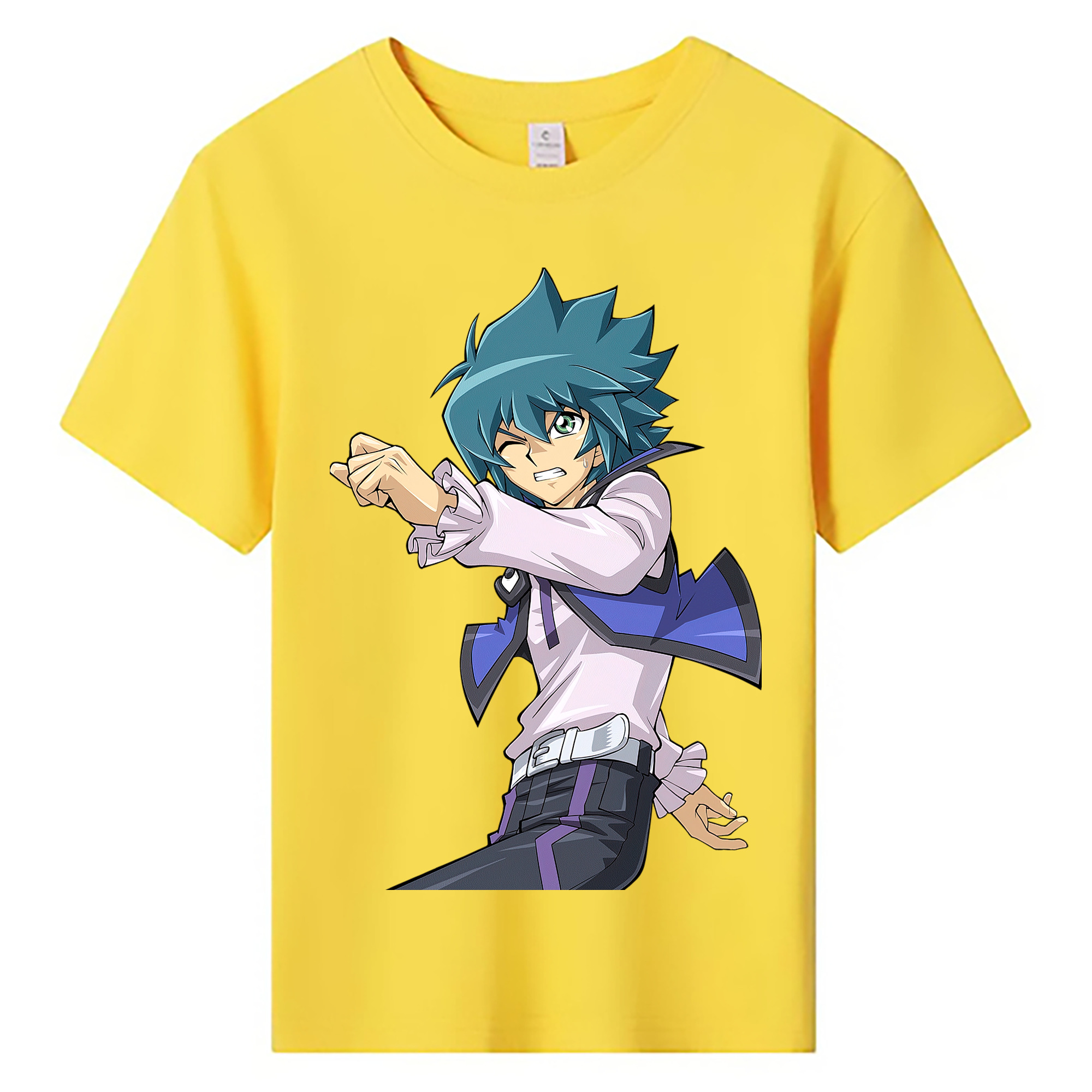 （画像用） 遊☆戯☆王 Yu-Gi-Oh! 綿100％キッズTシャツ（フロントプリント）