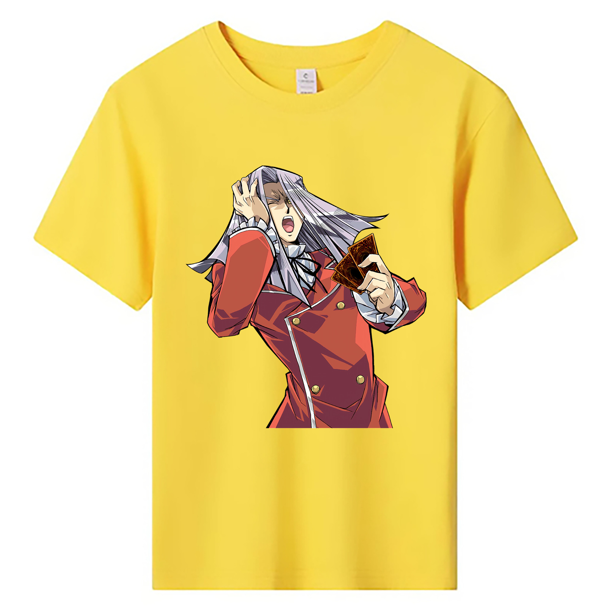 （画像用） 遊☆戯☆王 Yu-Gi-Oh! 綿100％キッズTシャツ（フロントプリント）