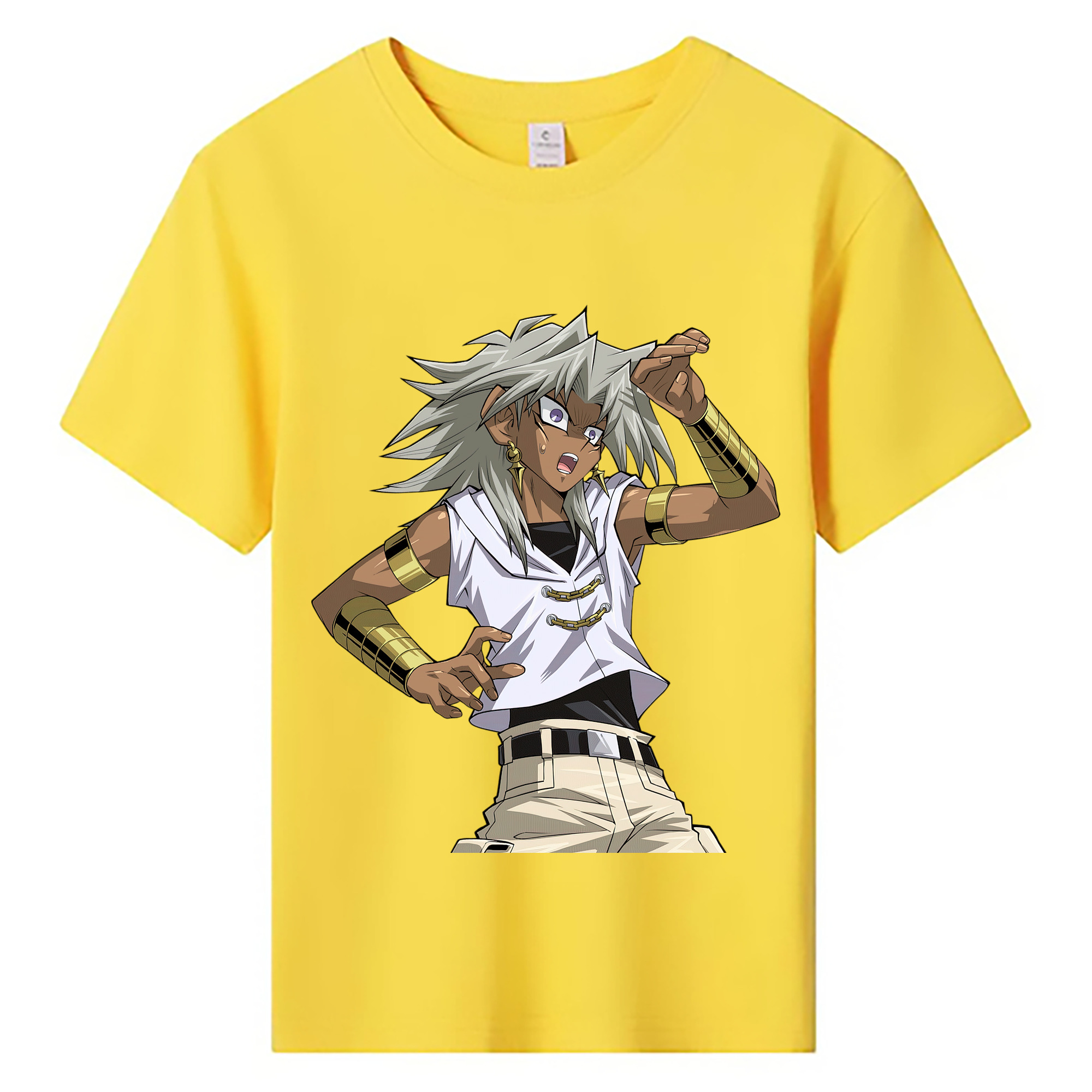 （画像用） 遊☆戯☆王 Yu-Gi-Oh! 綿100％キッズTシャツ（フロントプリント）
