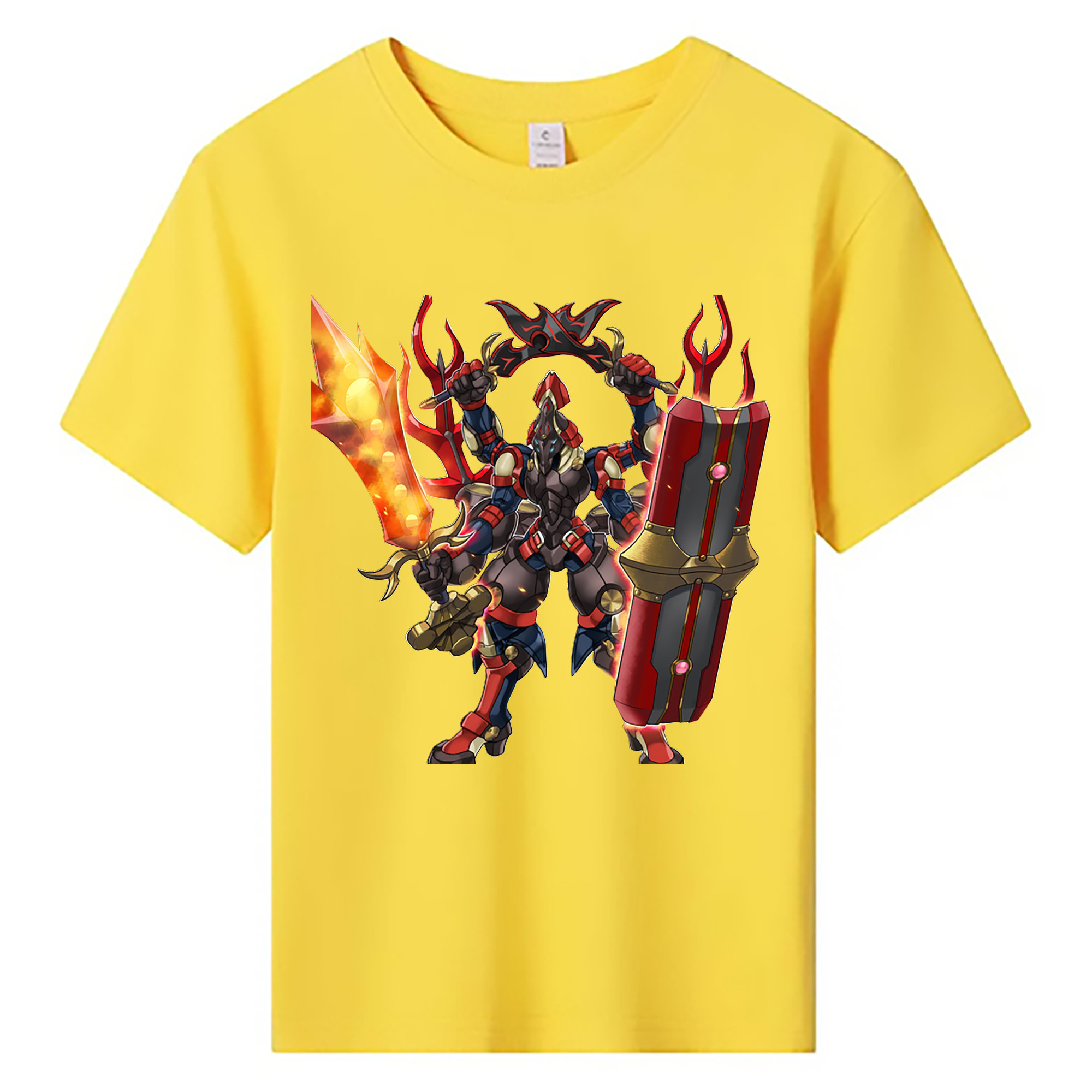 （画像用） 遊☆戯☆王 Yu-Gi-Oh! 綿100％キッズTシャツ（フロントプリント）