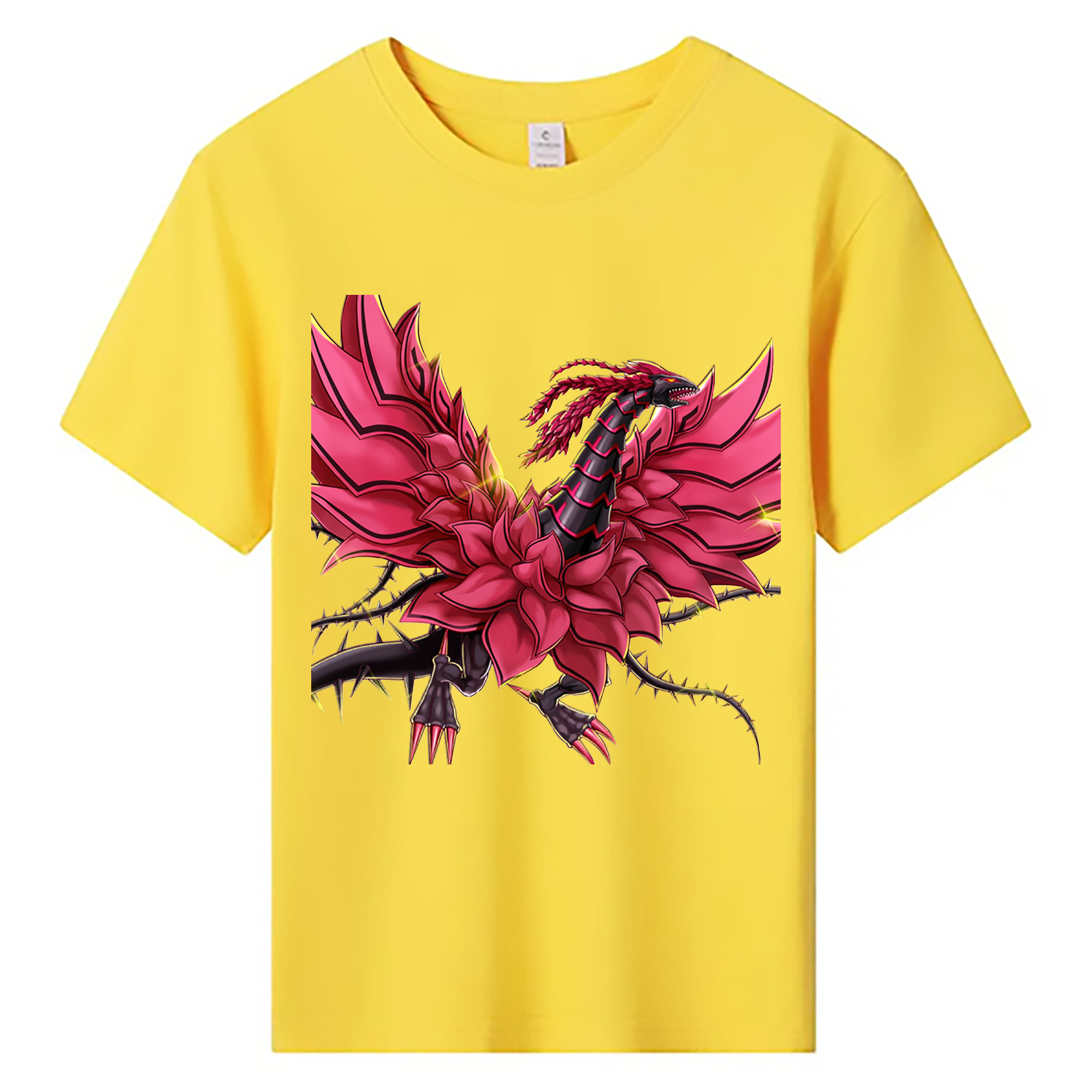 （画像用） 遊☆戯☆王 Yu-Gi-Oh! 綿100％キッズTシャツ（フロントプリント）