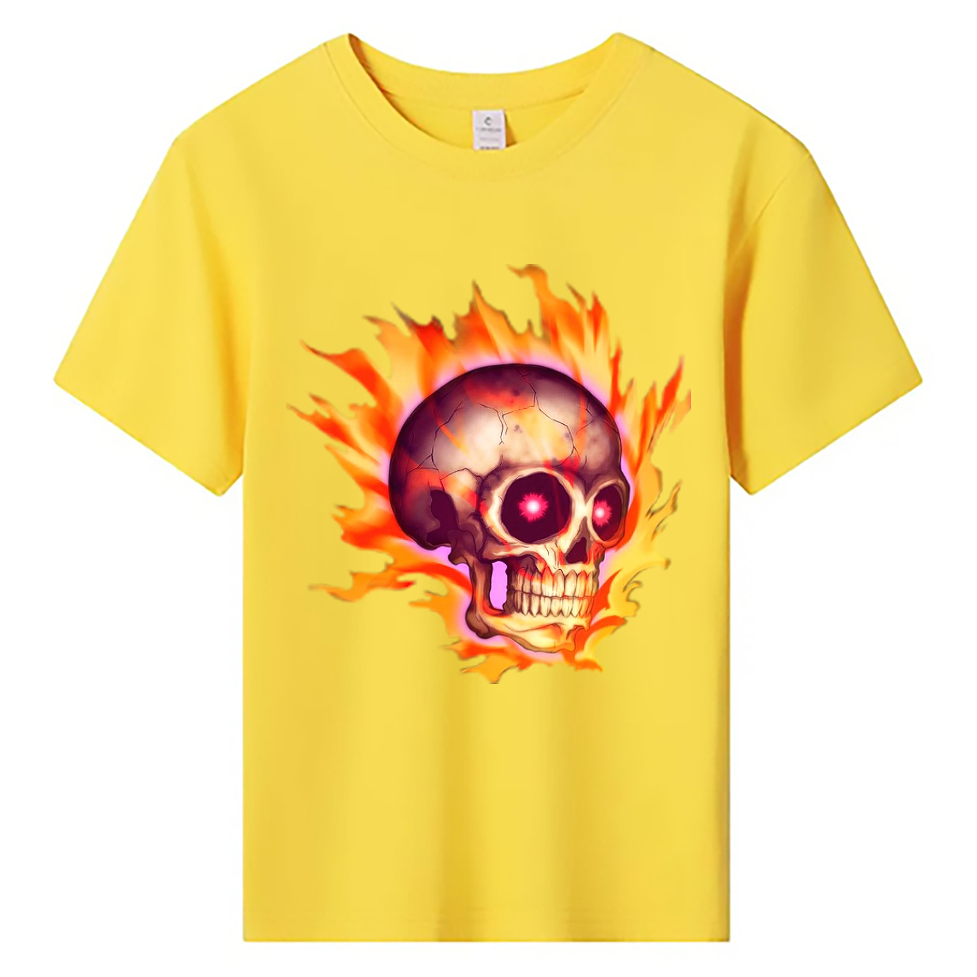 （画像用） 遊☆戯☆王 Yu-Gi-Oh! 綿100％キッズTシャツ（フロントプリント）