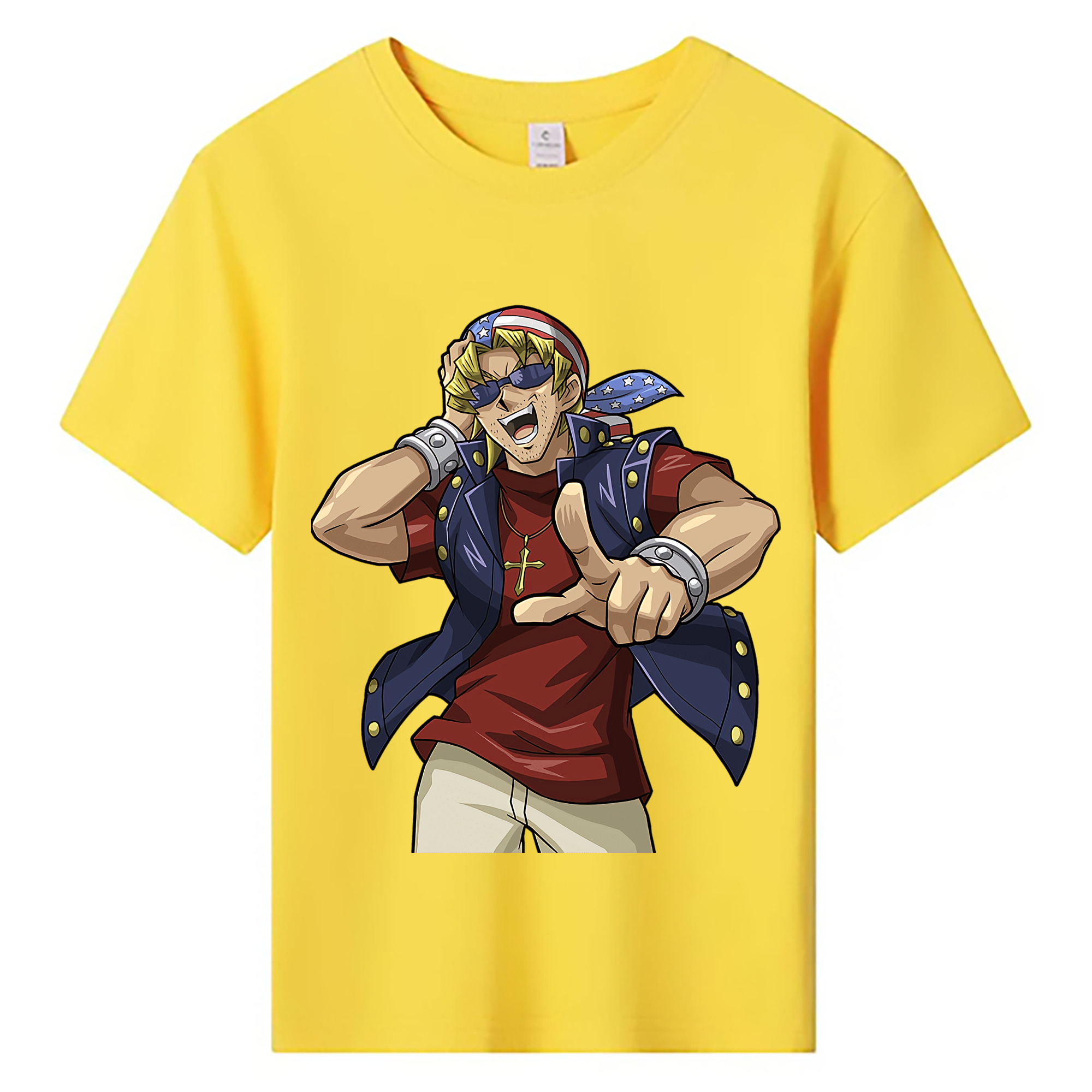 （画像用） 遊☆戯☆王 Yu-Gi-Oh! 綿100％キッズTシャツ（フロントプリント）
