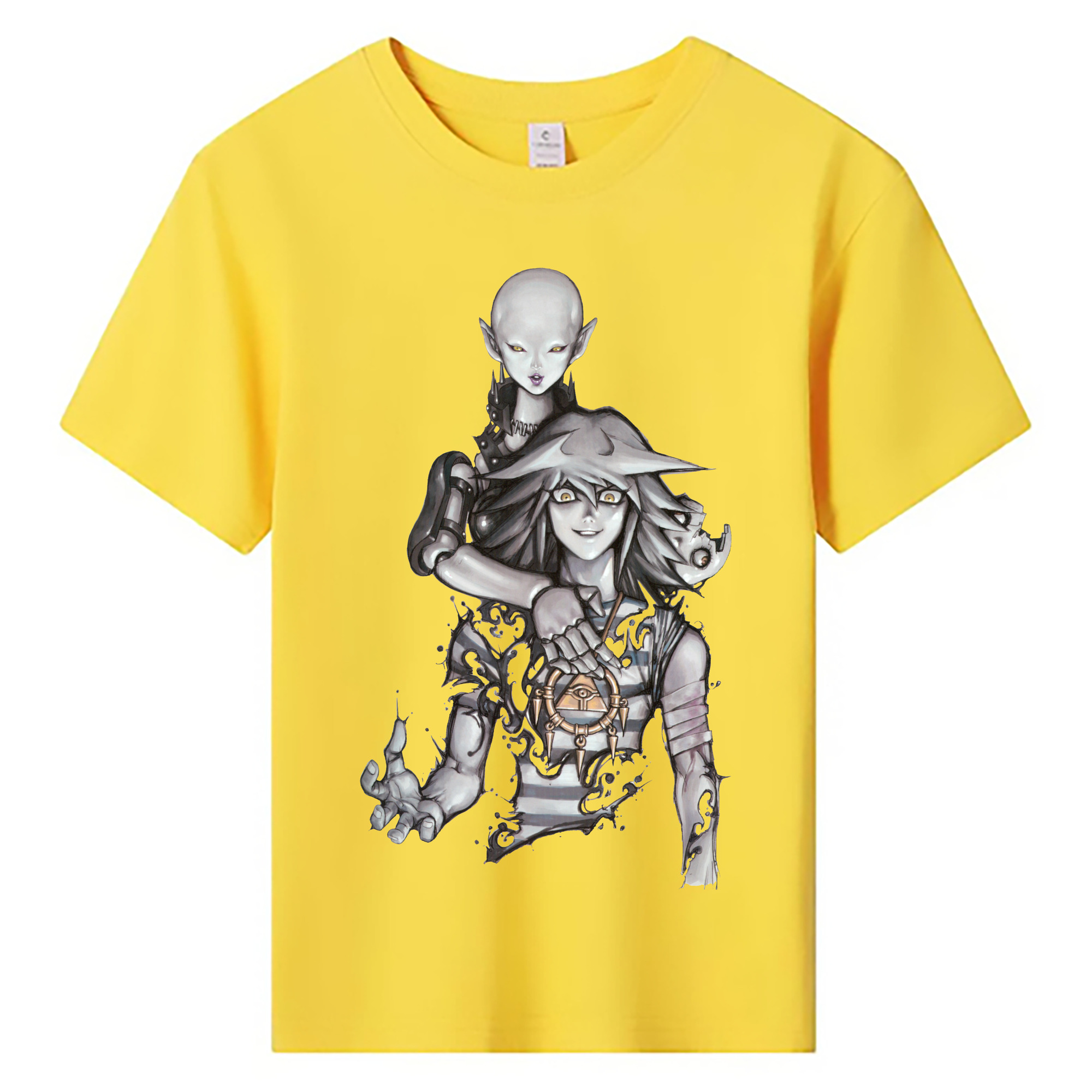 （画像用） 遊☆戯☆王 Yu-Gi-Oh! 綿100％キッズTシャツ（フロントプリント）