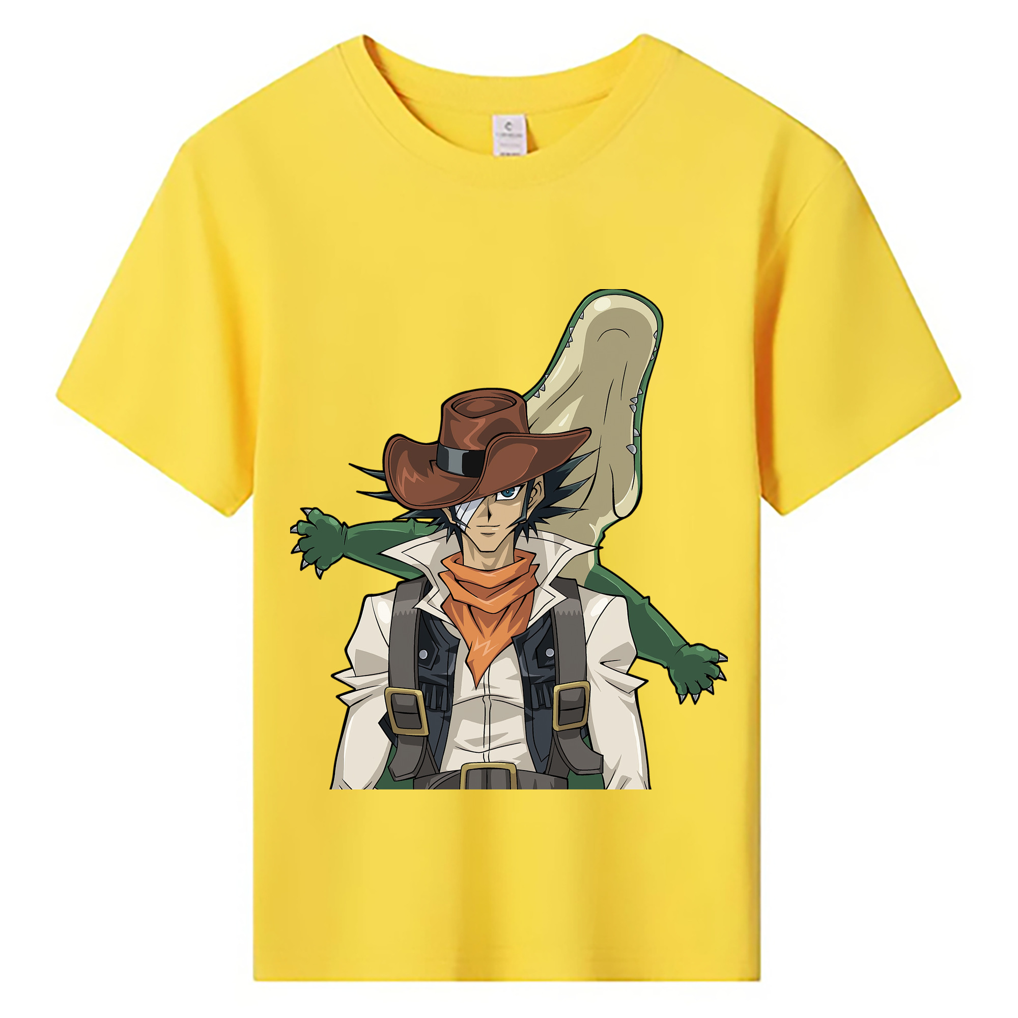（画像用） 遊☆戯☆王 Yu-Gi-Oh! 綿100％キッズTシャツ（フロントプリント）