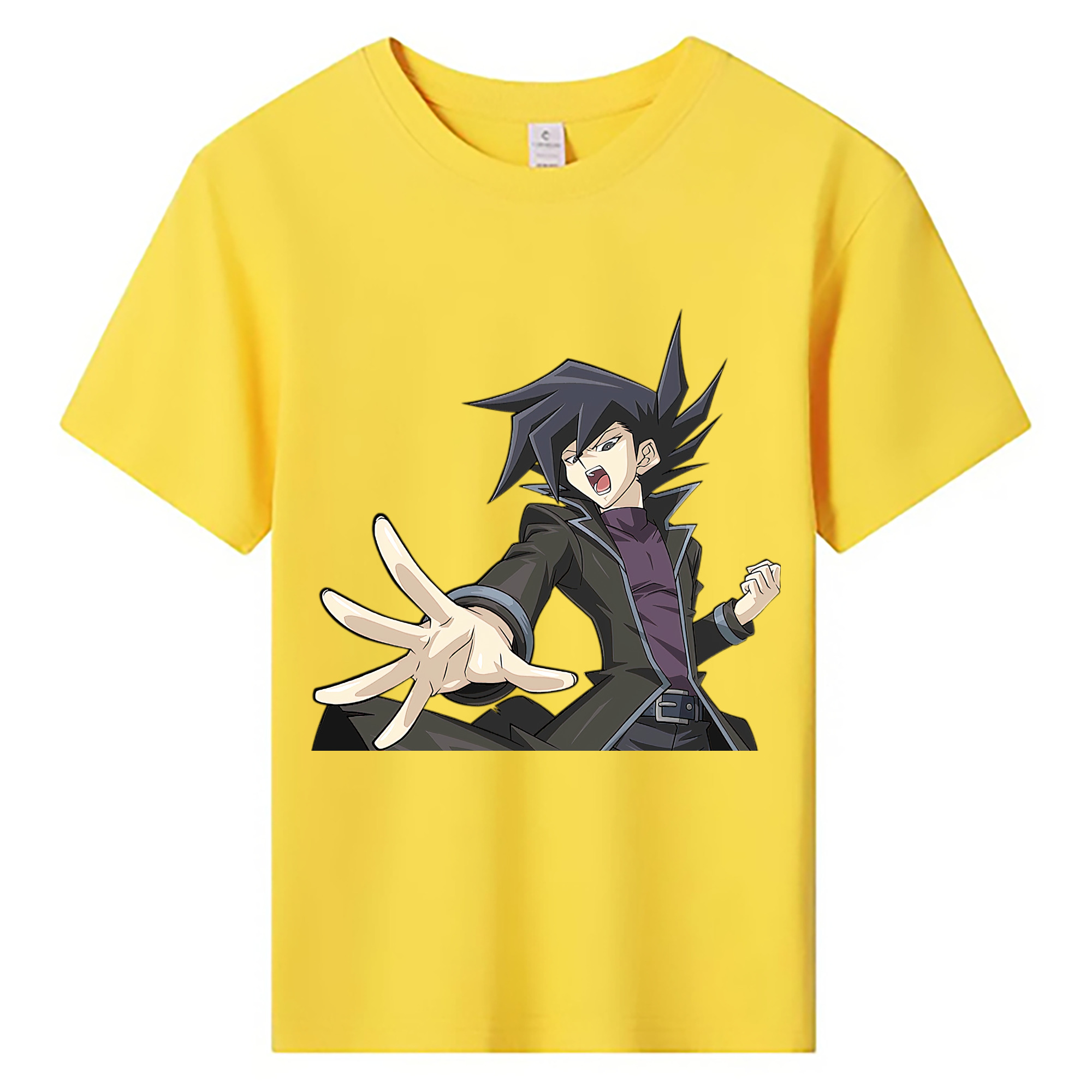 （画像用） 遊☆戯☆王 Yu-Gi-Oh! 綿100％キッズTシャツ（フロントプリント）