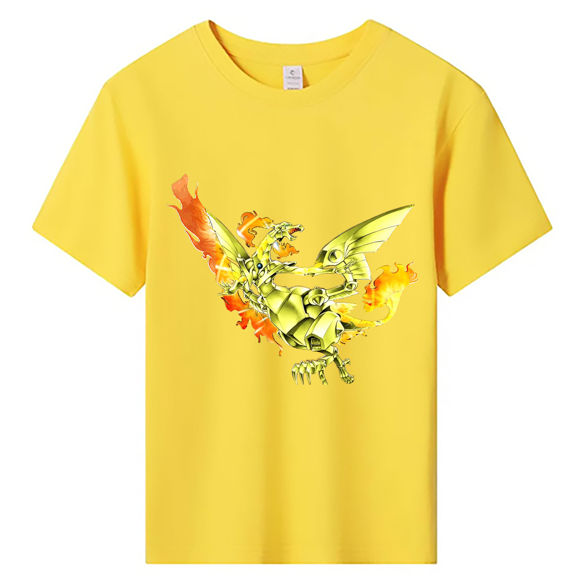 （画像用） 遊☆戯☆王 Yu-Gi-Oh! 綿100％キッズTシャツ（フロントプリント）