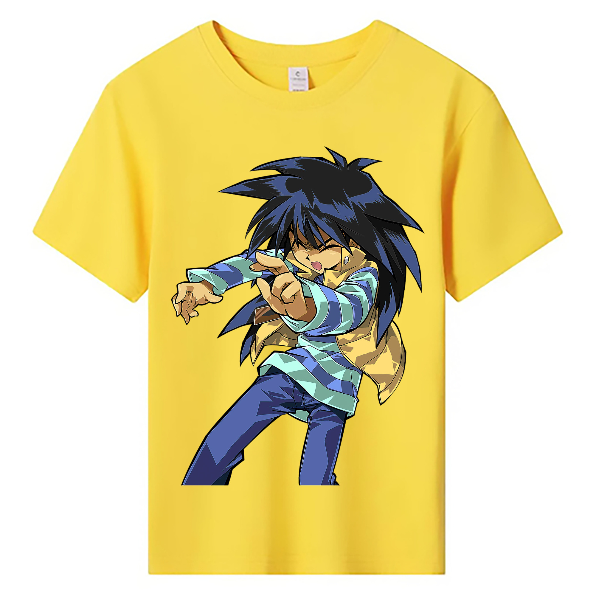 （画像用） 遊☆戯☆王 Yu-Gi-Oh! 綿100％キッズTシャツ（フロントプリント）