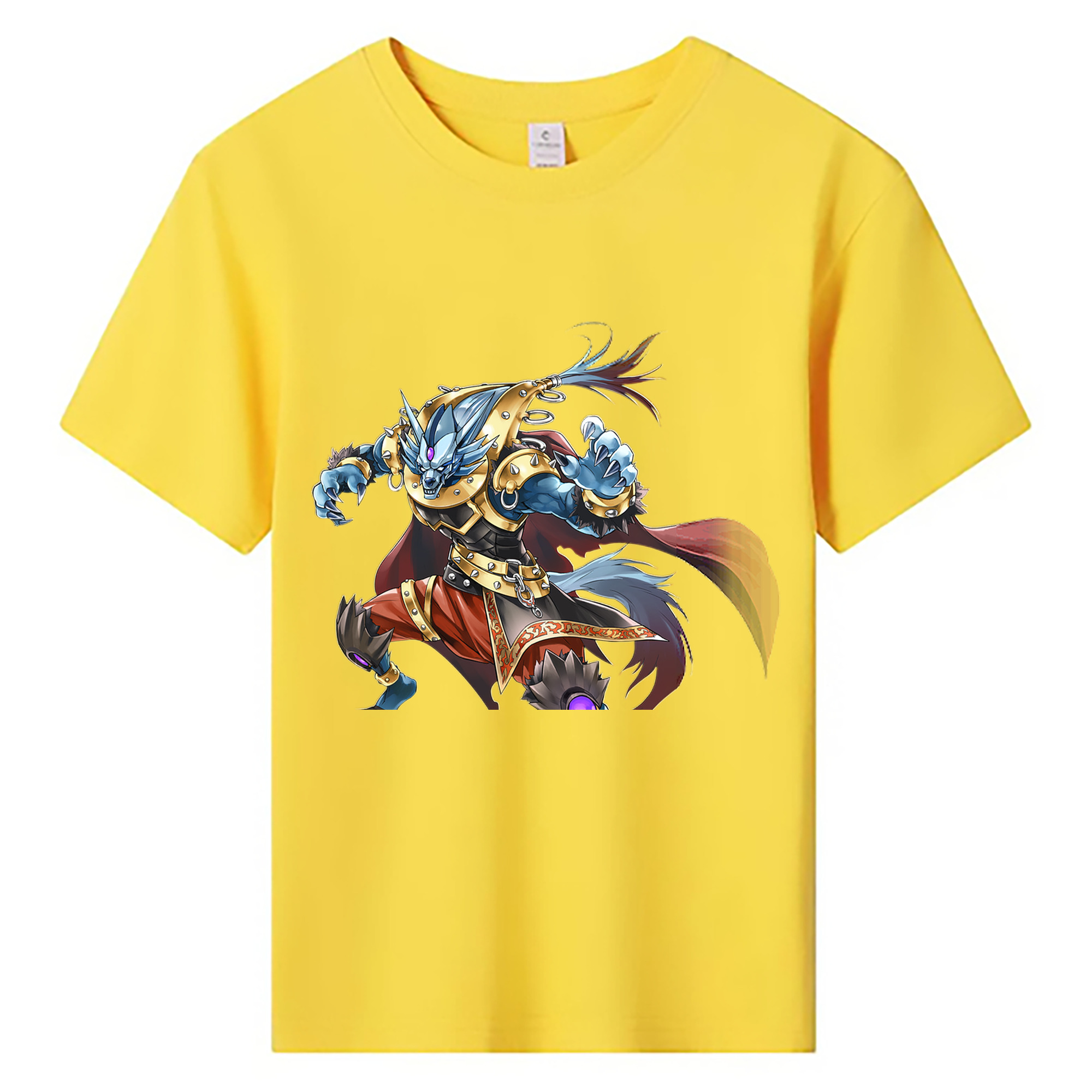 （画像用） 遊☆戯☆王 Yu-Gi-Oh! 綿100％キッズTシャツ（フロントプリント）