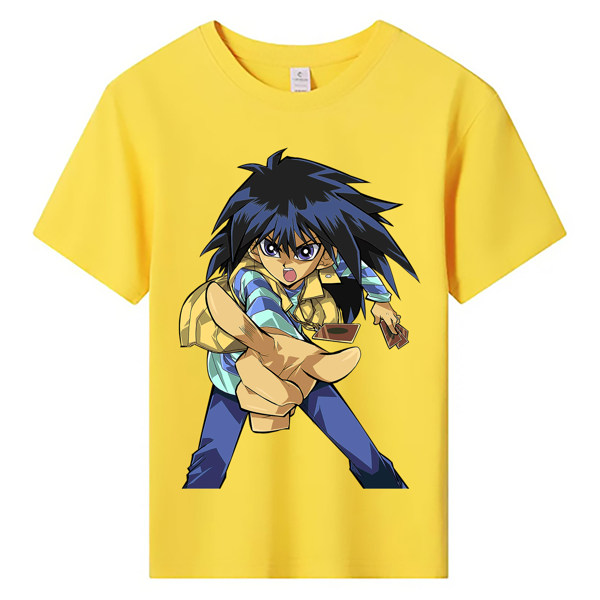 （画像用） 遊☆戯☆王 Yu-Gi-Oh! 綿100％キッズTシャツ（フロントプリント）