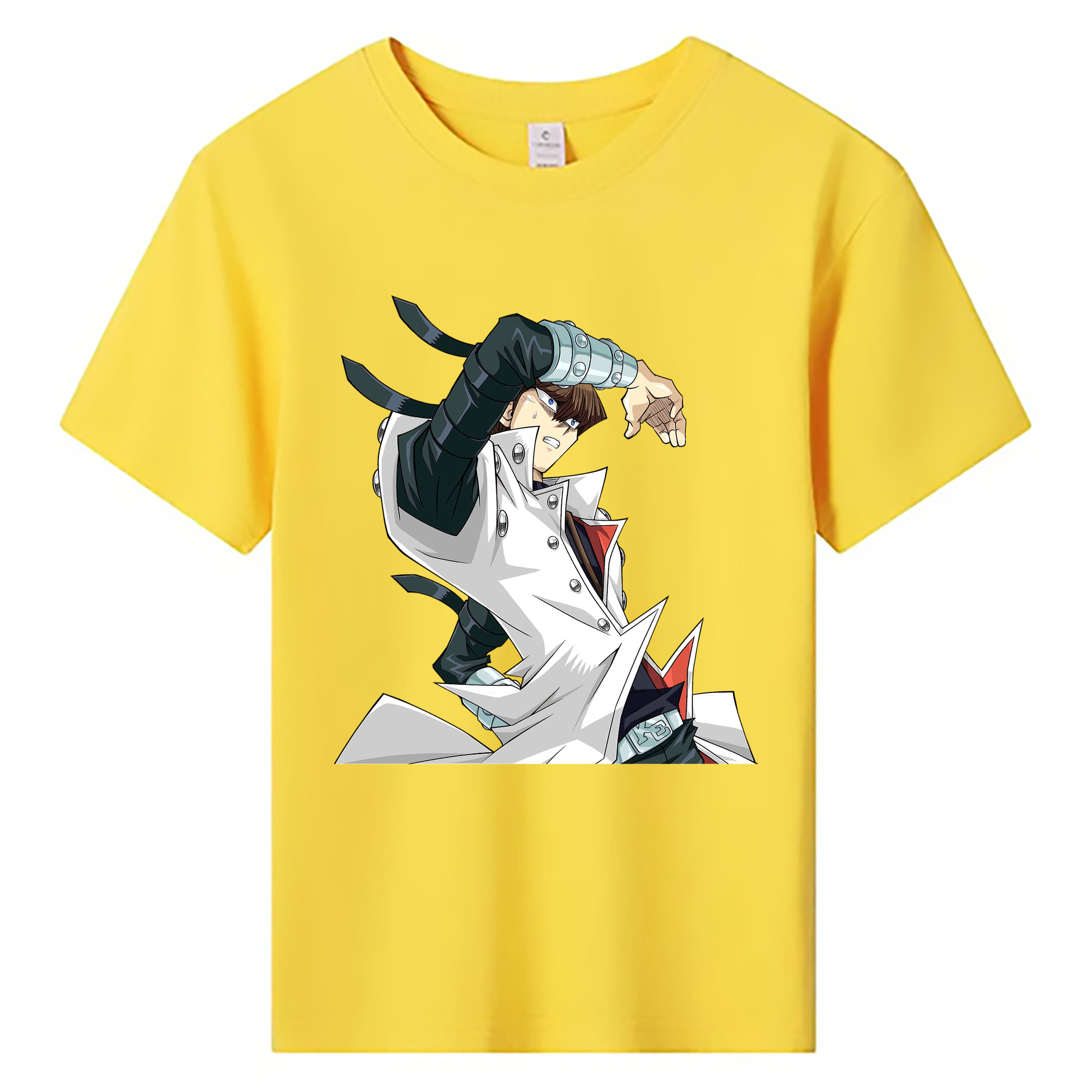 （画像用） 遊☆戯☆王 Yu-Gi-Oh! 綿100％キッズTシャツ（フロントプリント）