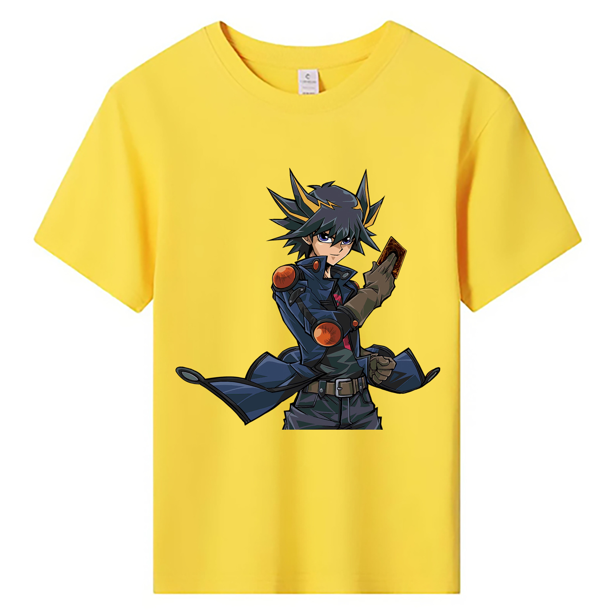 （画像用） 遊☆戯☆王 Yu-Gi-Oh! 綿100％キッズTシャツ（フロントプリント）