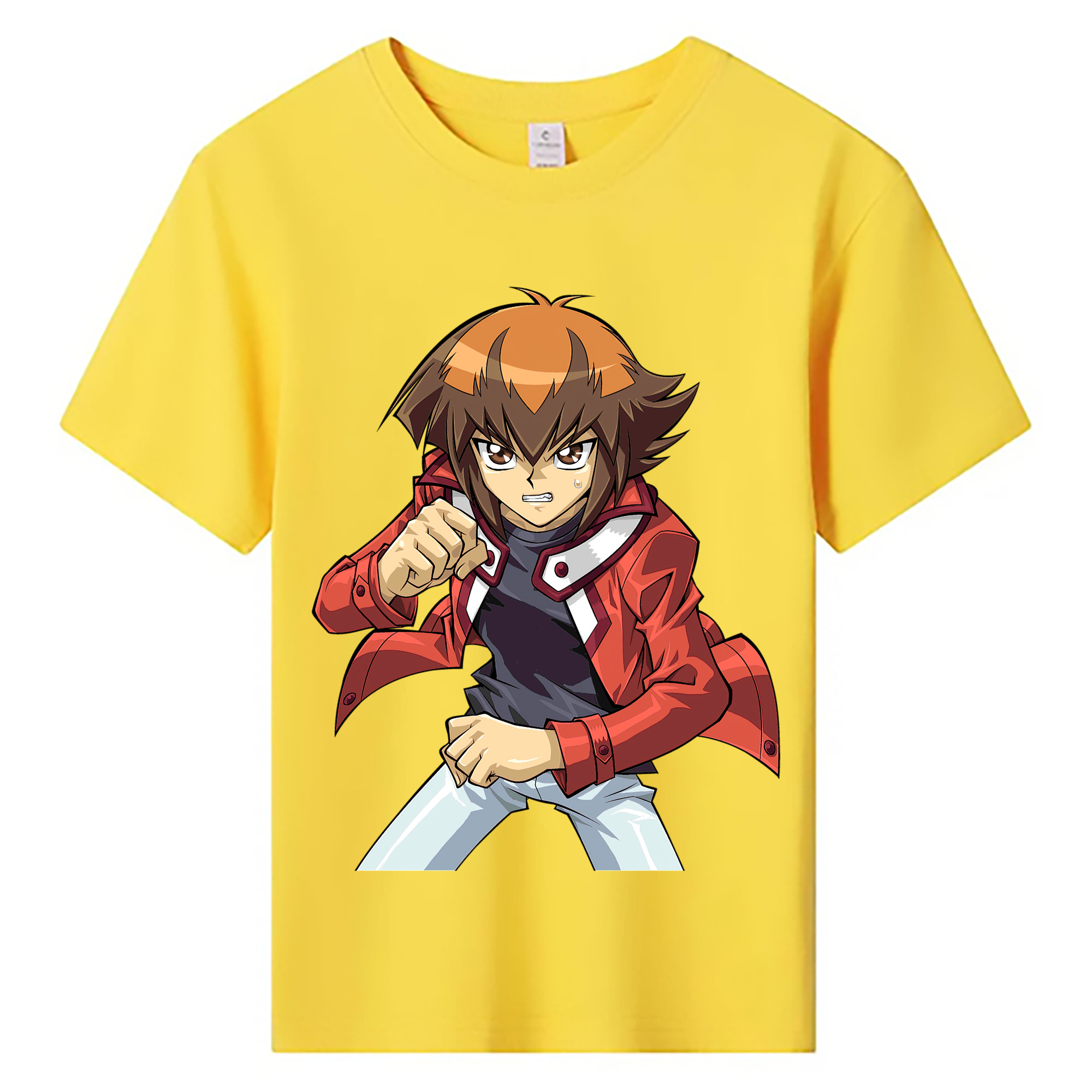 （画像用） 遊☆戯☆王 Yu-Gi-Oh! 綿100％キッズTシャツ（フロントプリント）