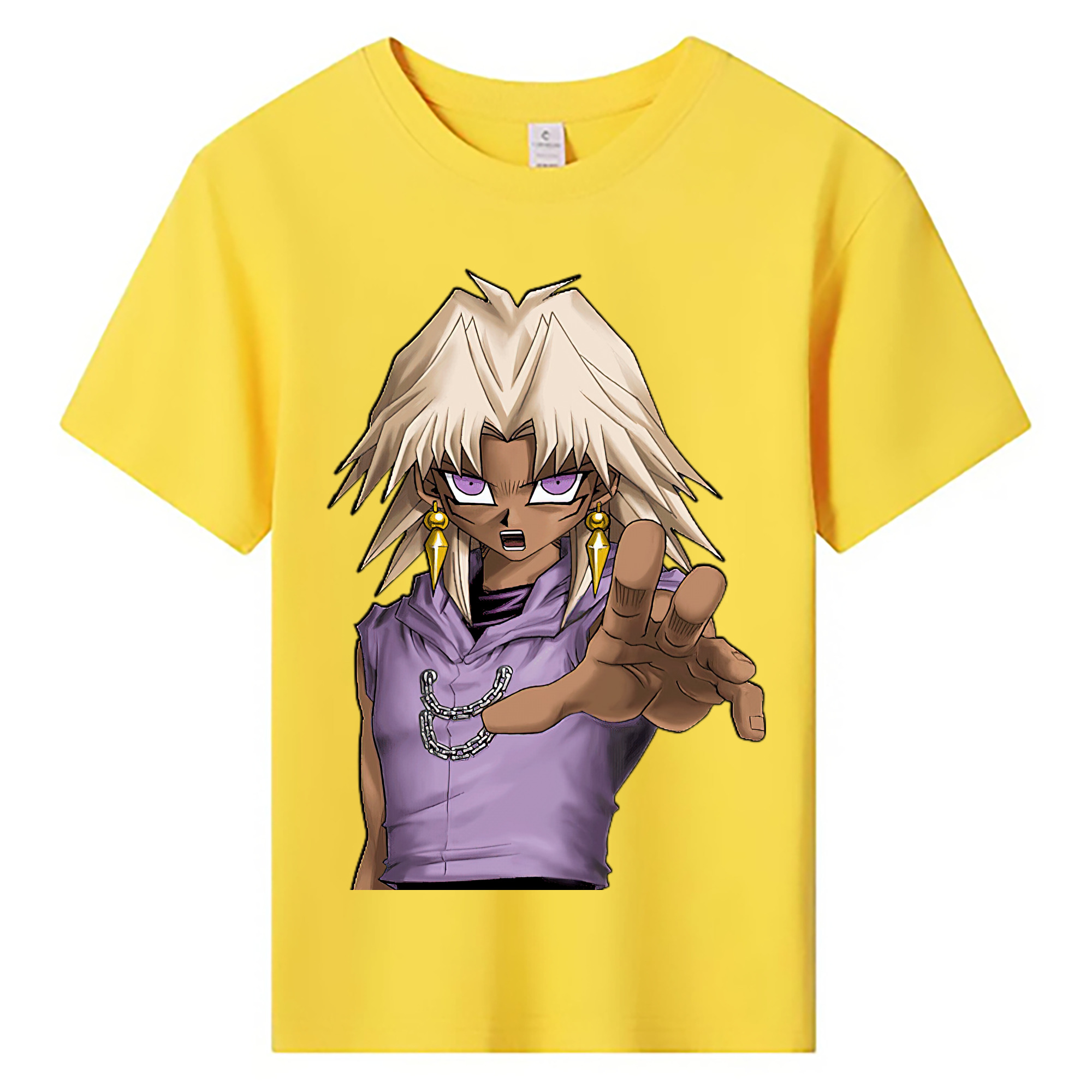 （画像用） 遊☆戯☆王 Yu-Gi-Oh! 綿100％キッズTシャツ（フロントプリント）