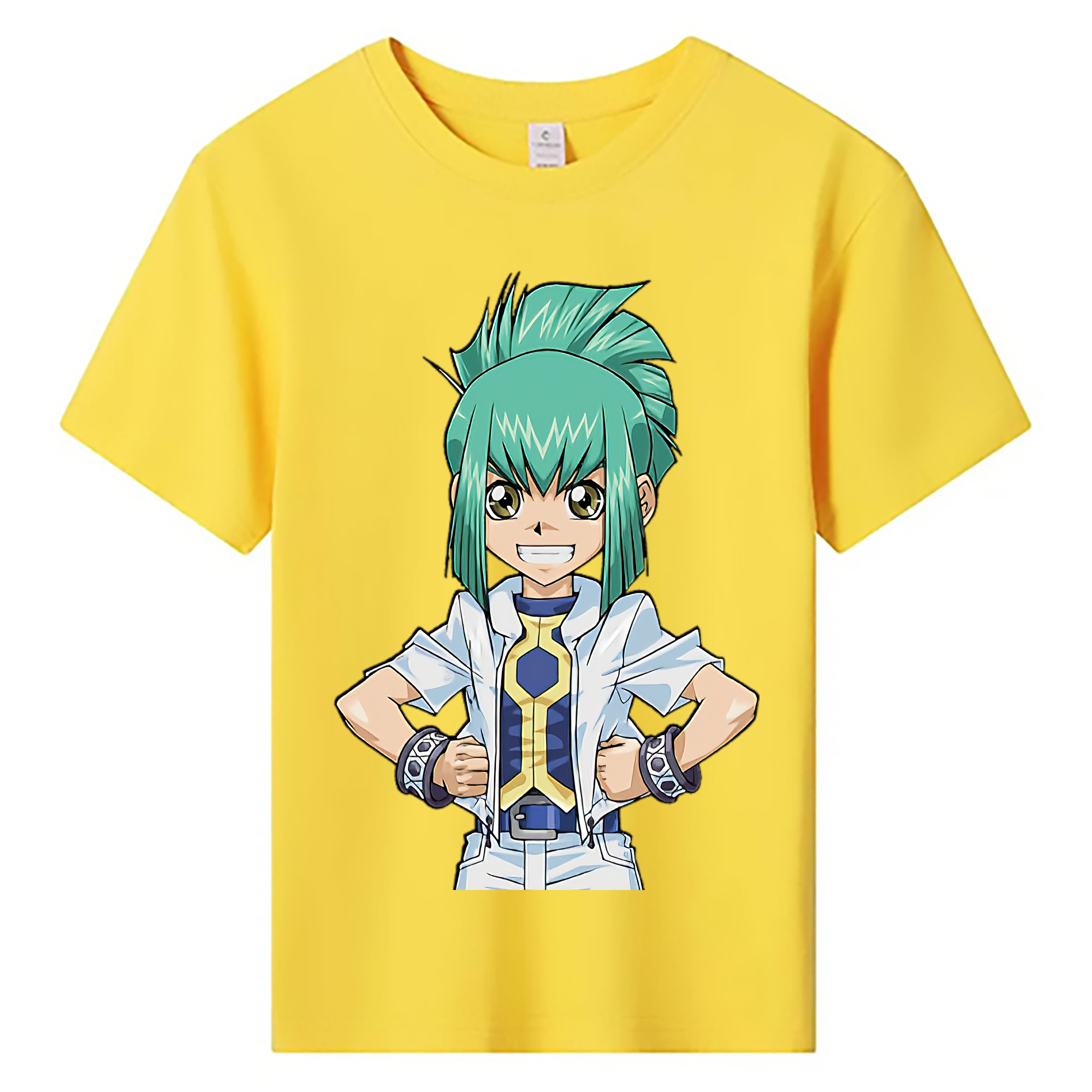 （画像用） 遊☆戯☆王 Yu-Gi-Oh! 綿100％キッズTシャツ（フロントプリント）