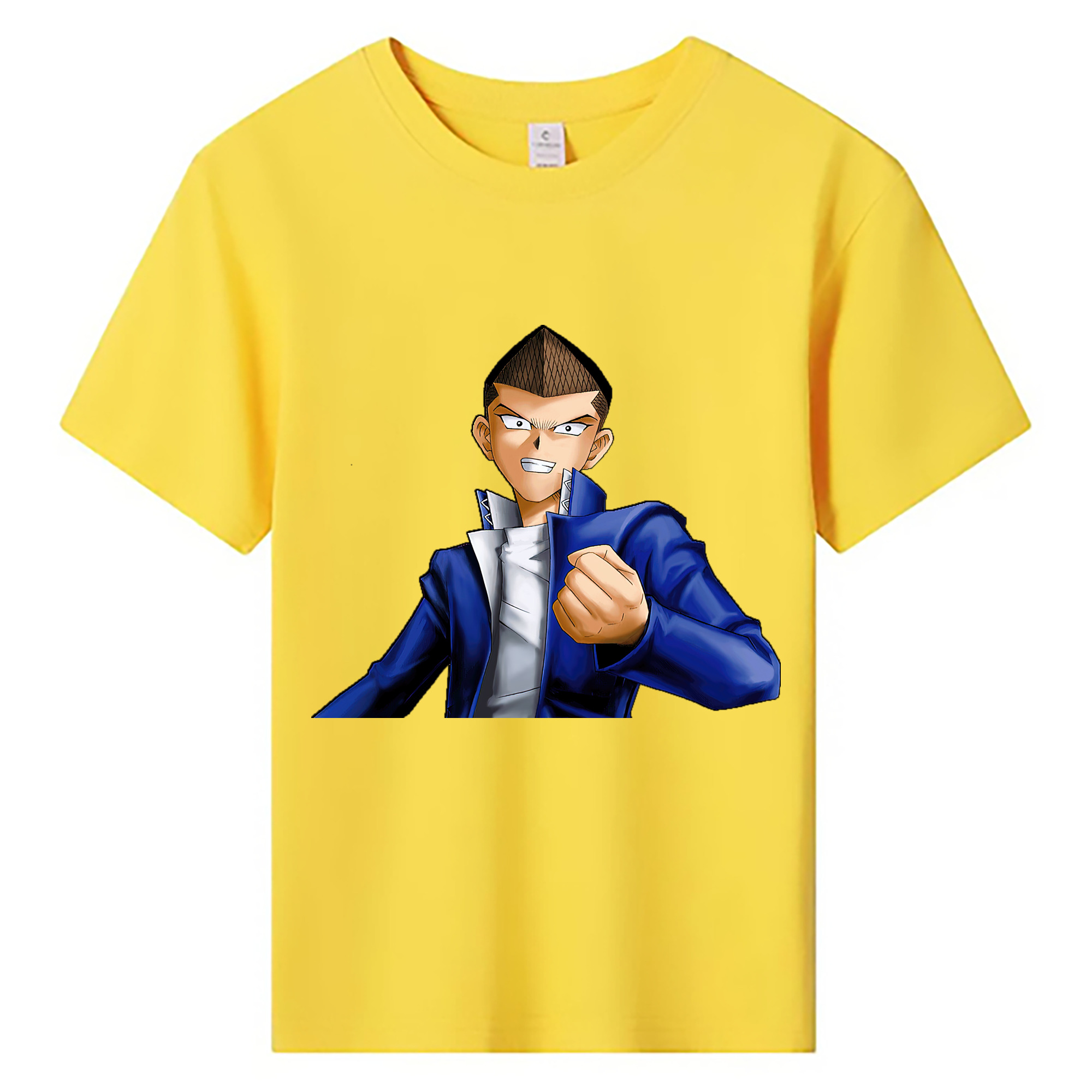 （画像用） 遊☆戯☆王 Yu-Gi-Oh! 綿100％キッズTシャツ（フロントプリント）