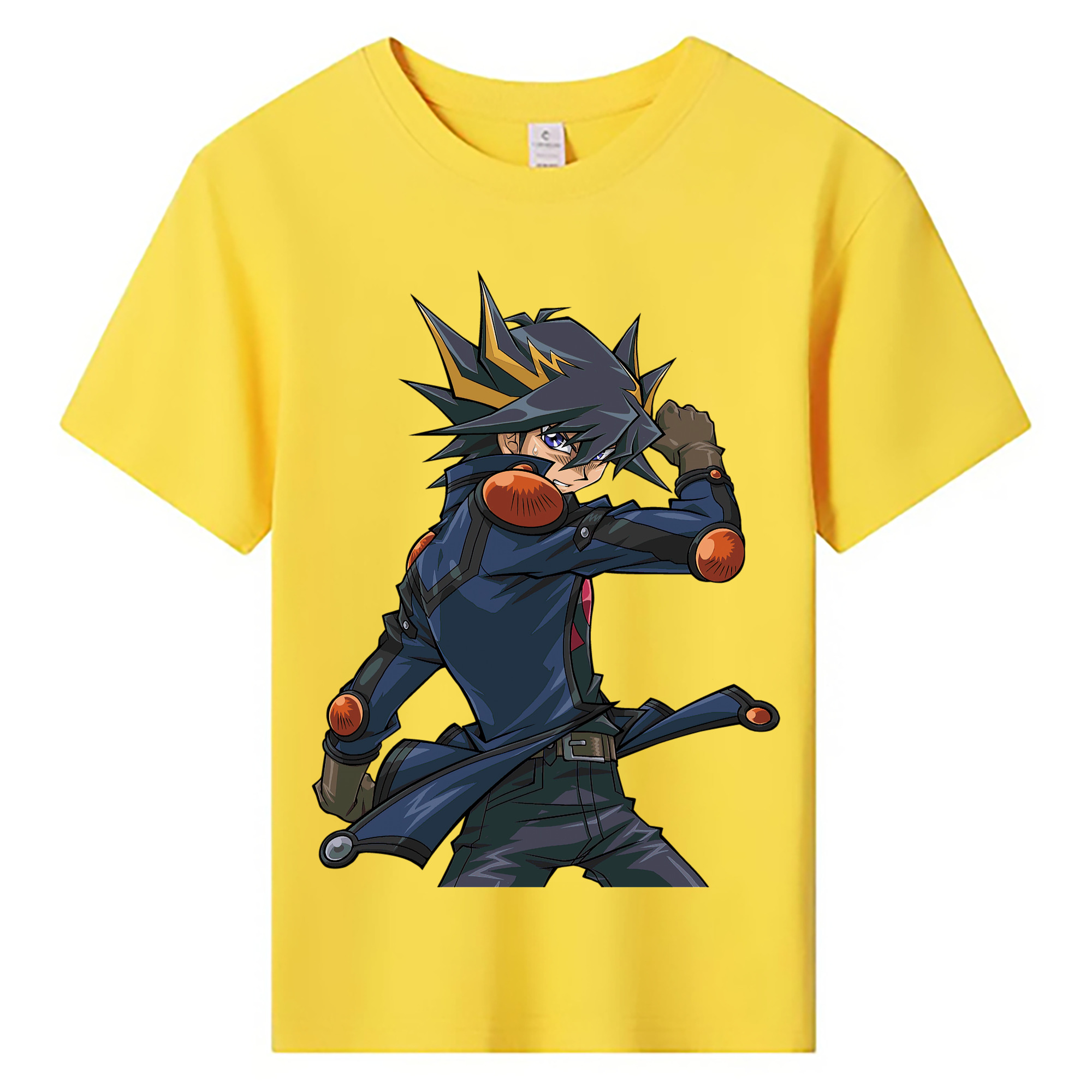 （画像用） 遊☆戯☆王 Yu-Gi-Oh! 綿100％キッズTシャツ（フロントプリント）
