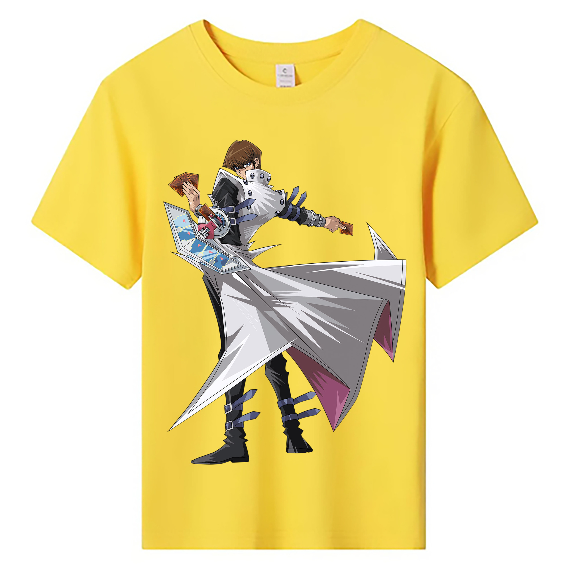 （画像用） 遊☆戯☆王 Yu-Gi-Oh! 綿100％キッズTシャツ（フロントプリント）