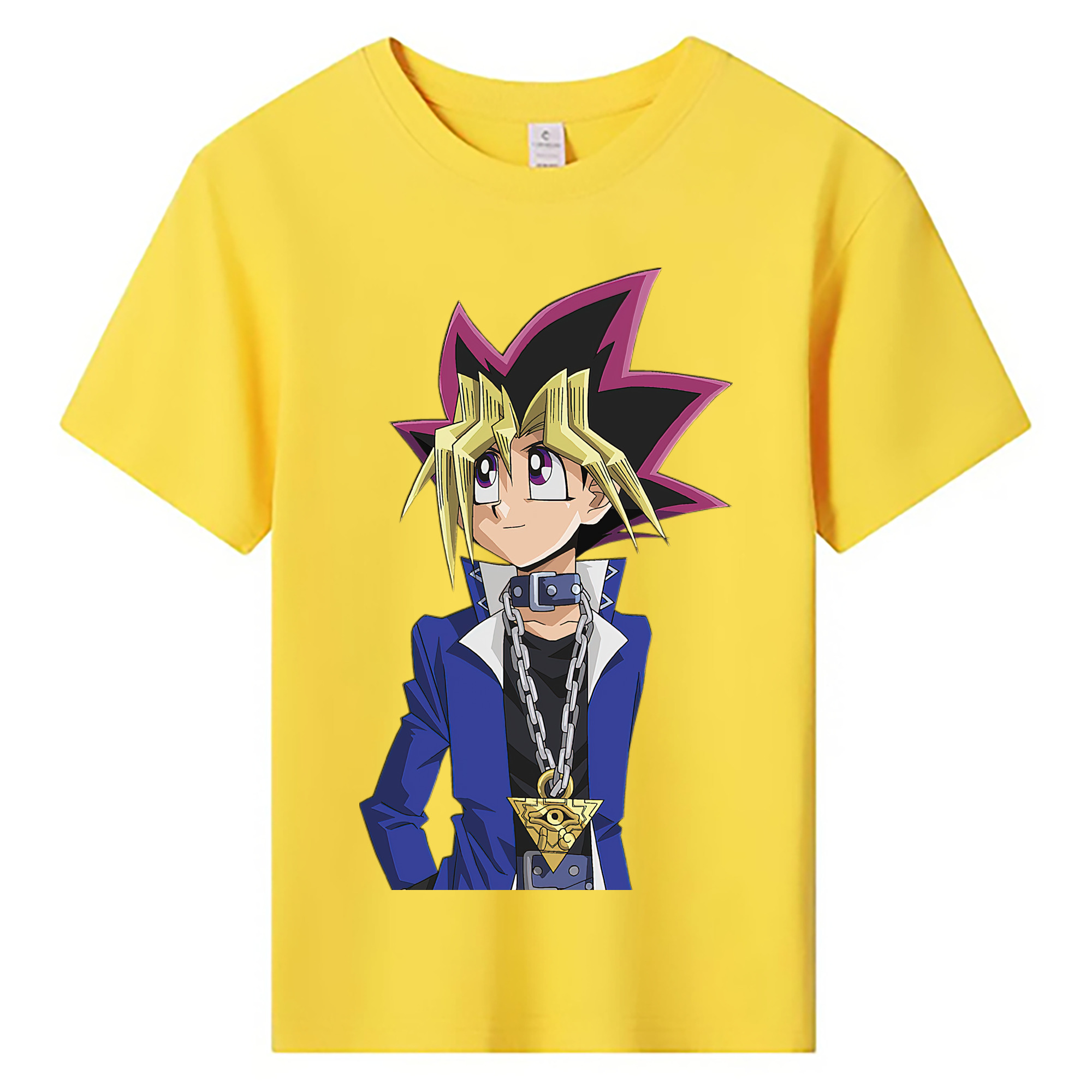 （画像用） 遊☆戯☆王 Yu-Gi-Oh! 綿100％キッズTシャツ（フロントプリント）